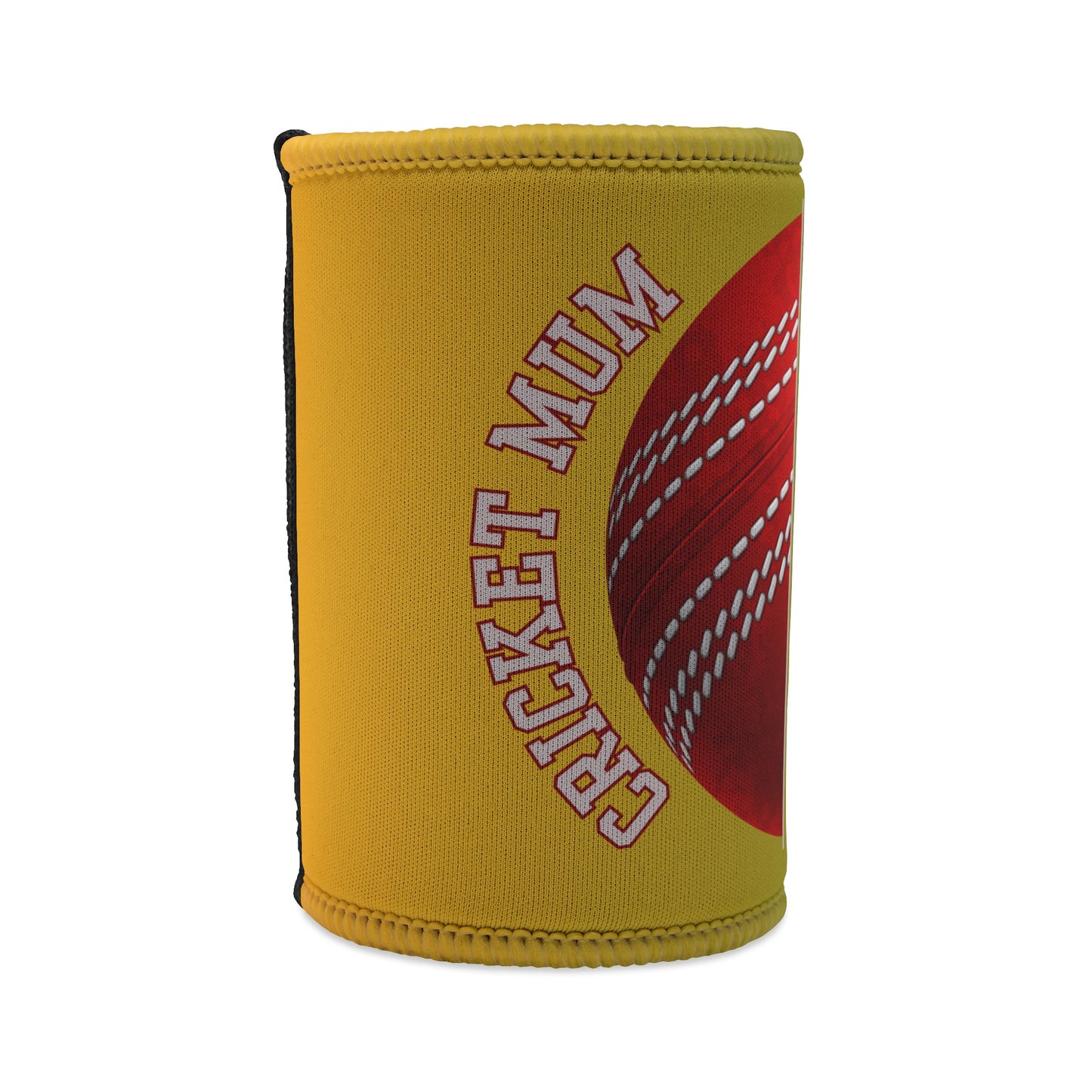 Green and Gold Cricket Stubby Holder for Mum or Dad Personalised  Family Name