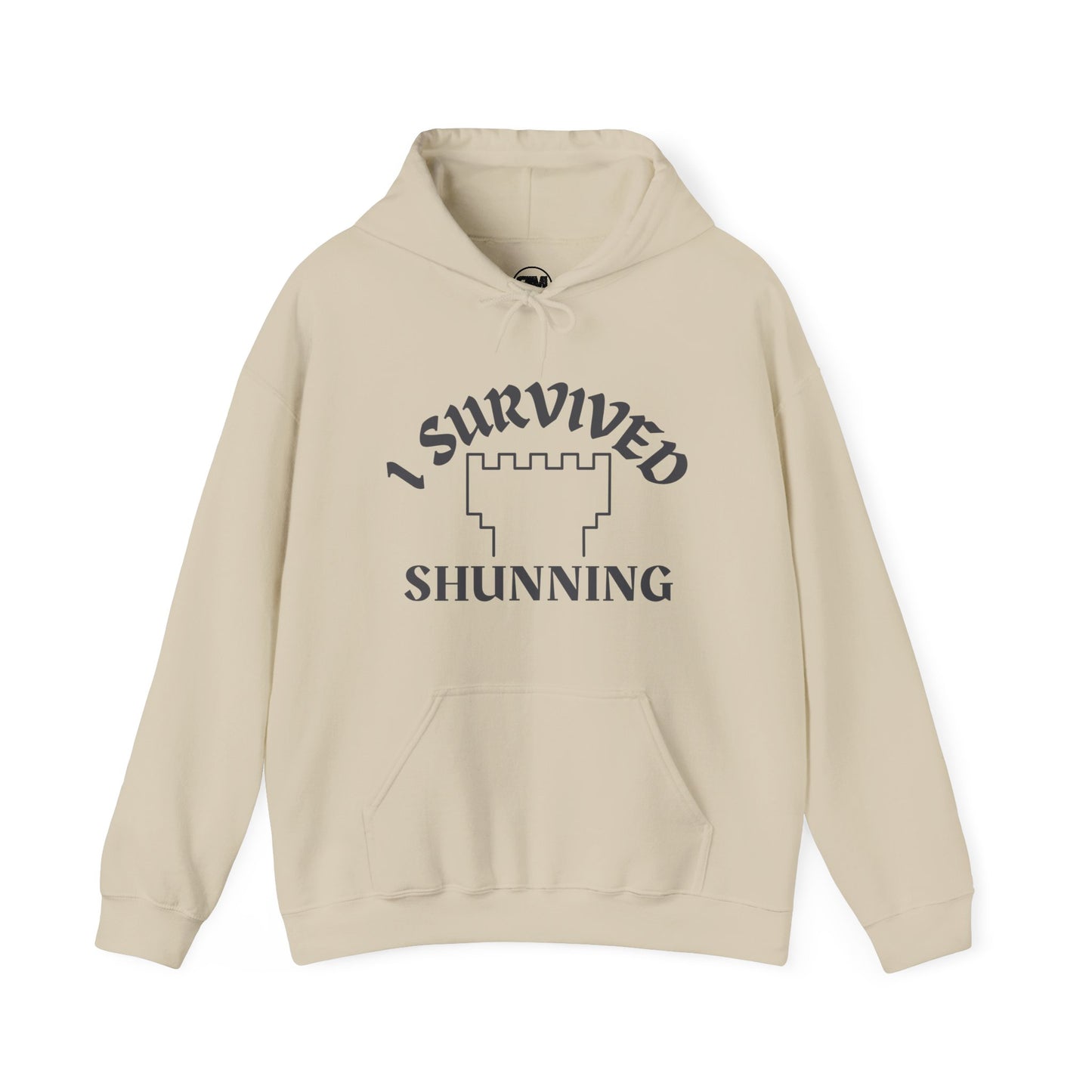 Sudadera unisex de superviviente de culto "Sobreviví al rechazo"