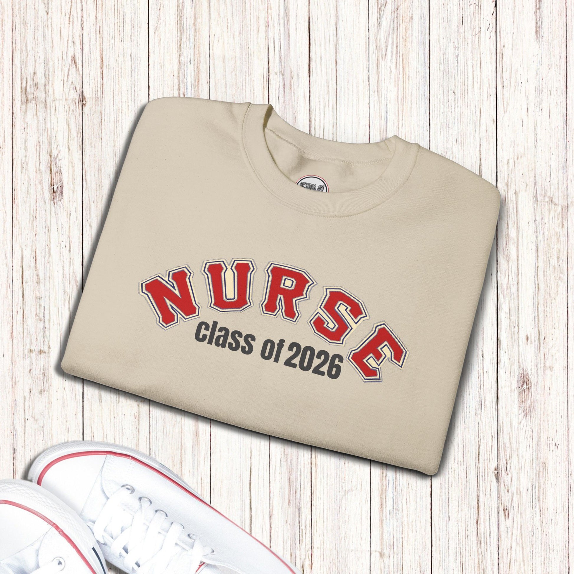 Personalized Nurse Class of Year Sweatshirt Printify