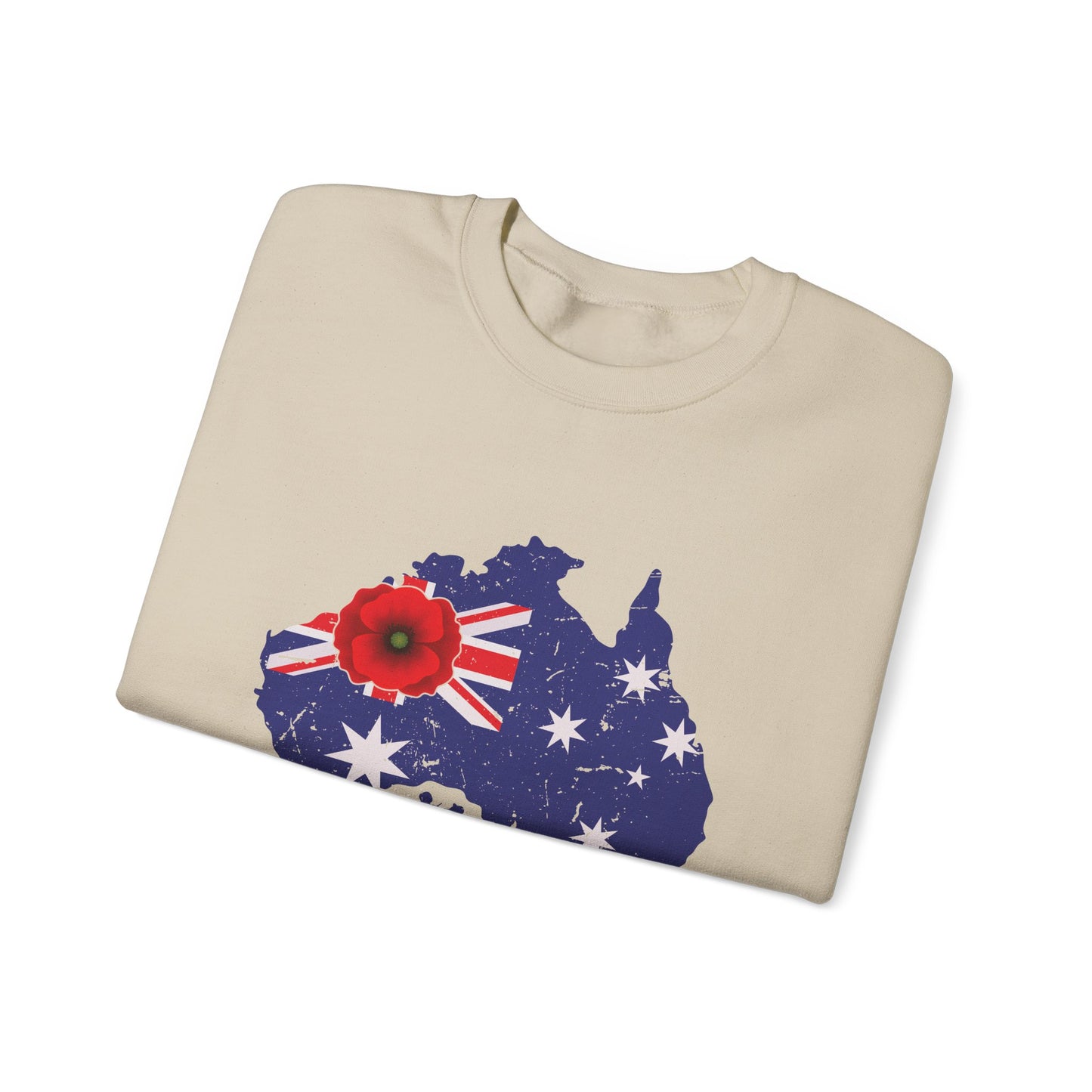 ANZAC Lest We Forget Remembrance Sweatshirt, Australian Anzac Tribute Pullover