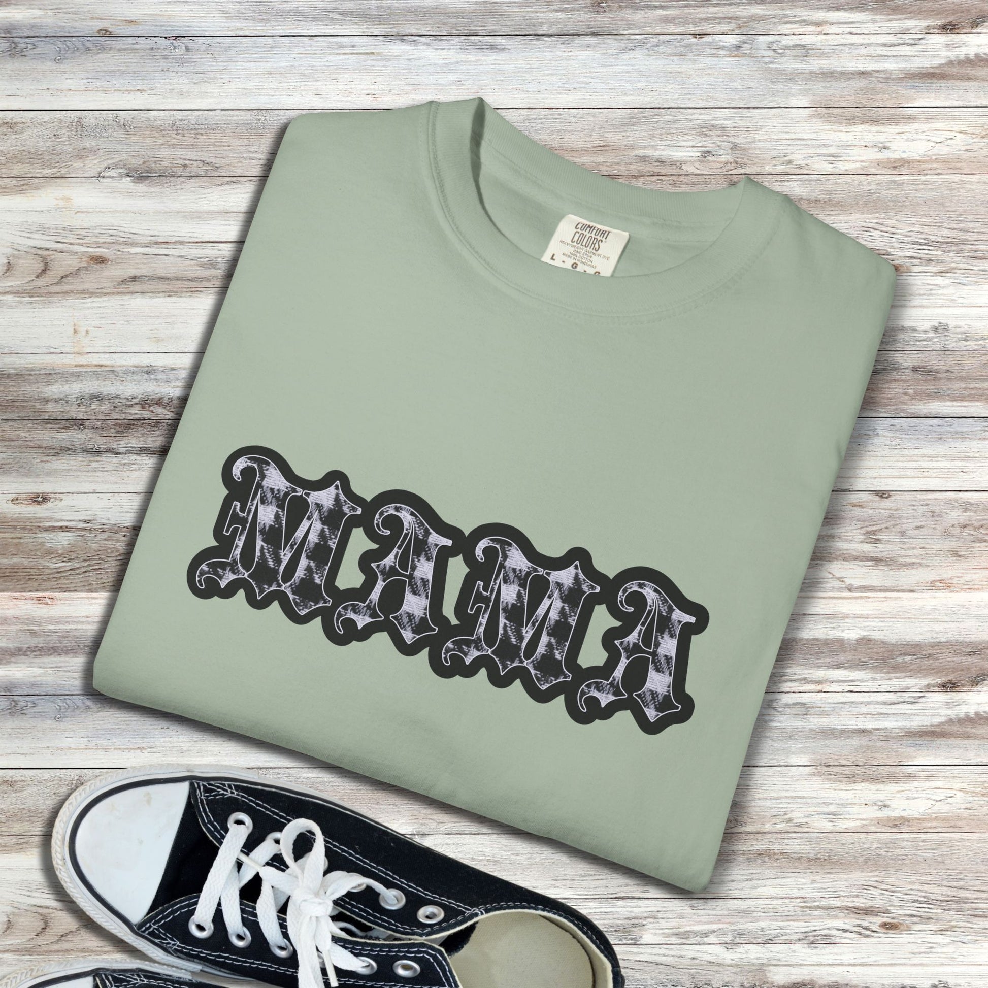 Edgy Goth Mama Tshirt Printify