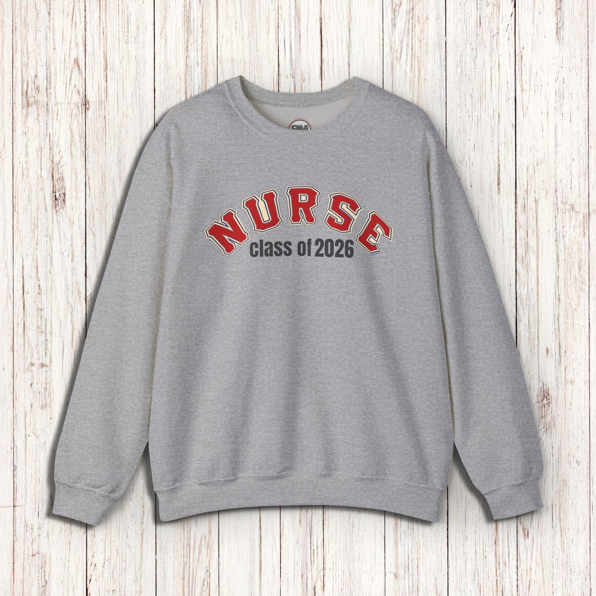 Personalized Nurse Class of Year Sweatshirt Printify