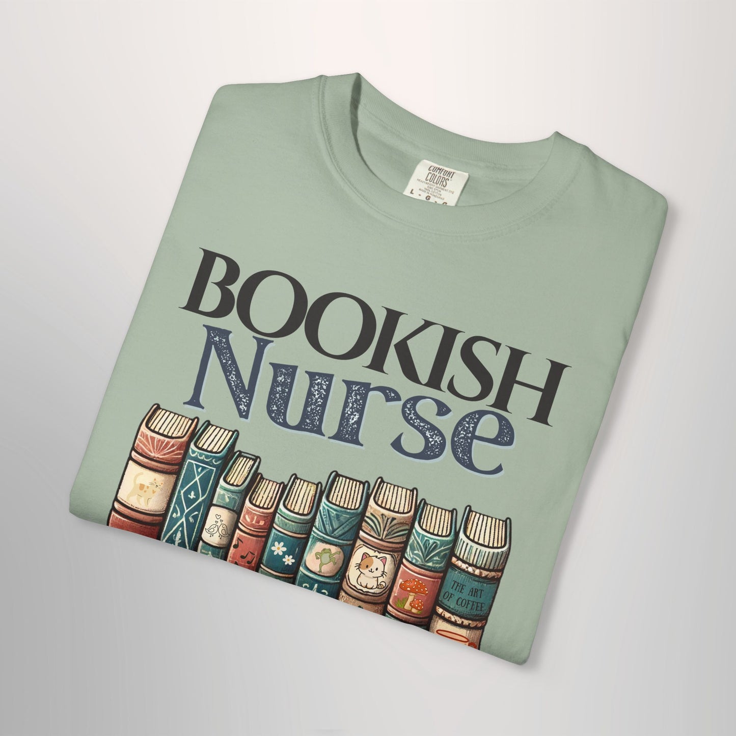 Bookish Nurse Tshirt Printify