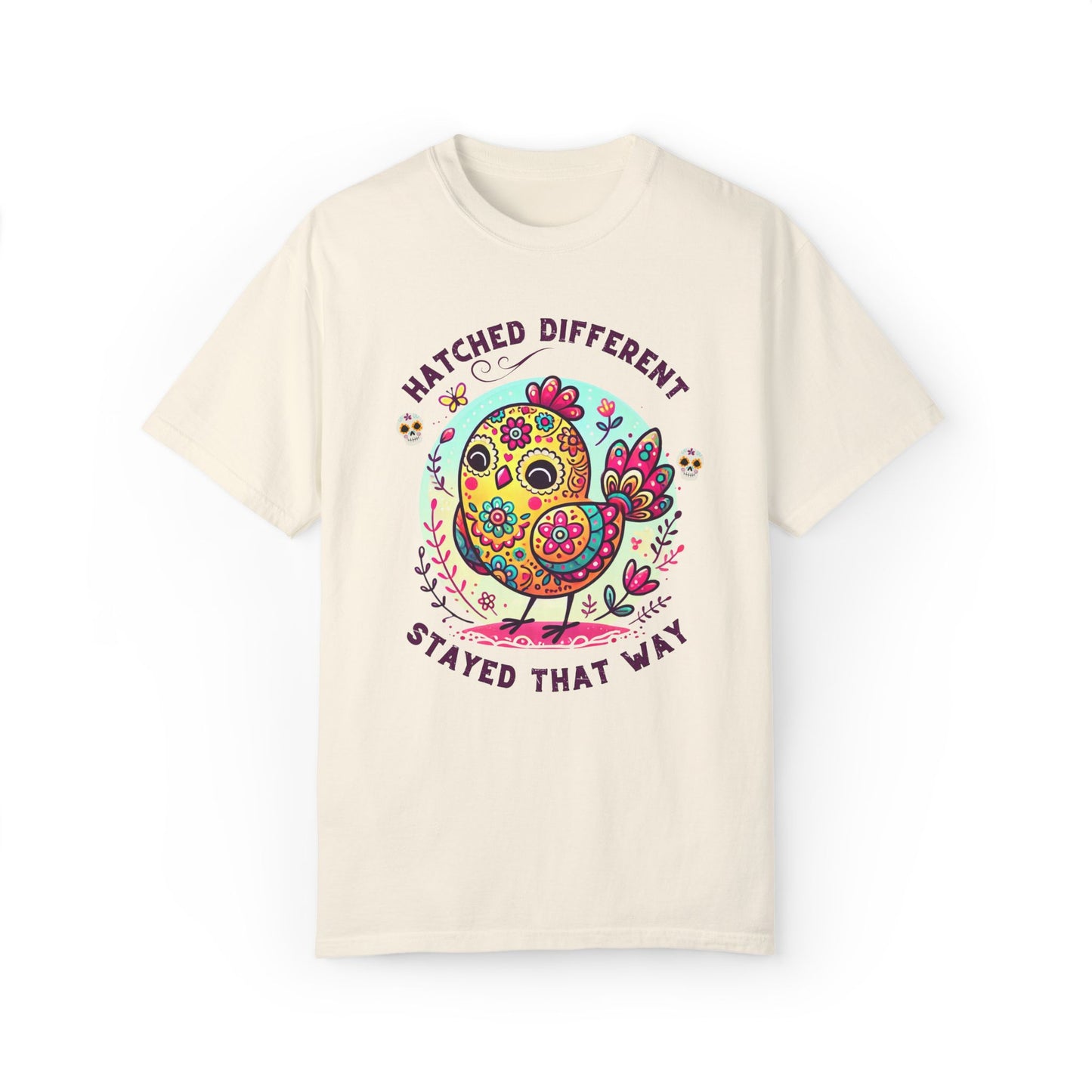 Just a Girl Who Loves Chickens Hens and Wildflowers T Shirt