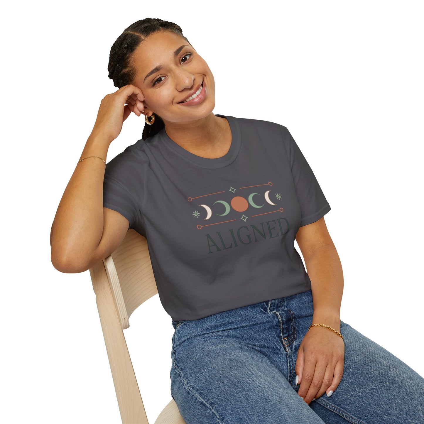 Aligned Moon Phase Unisex Tee