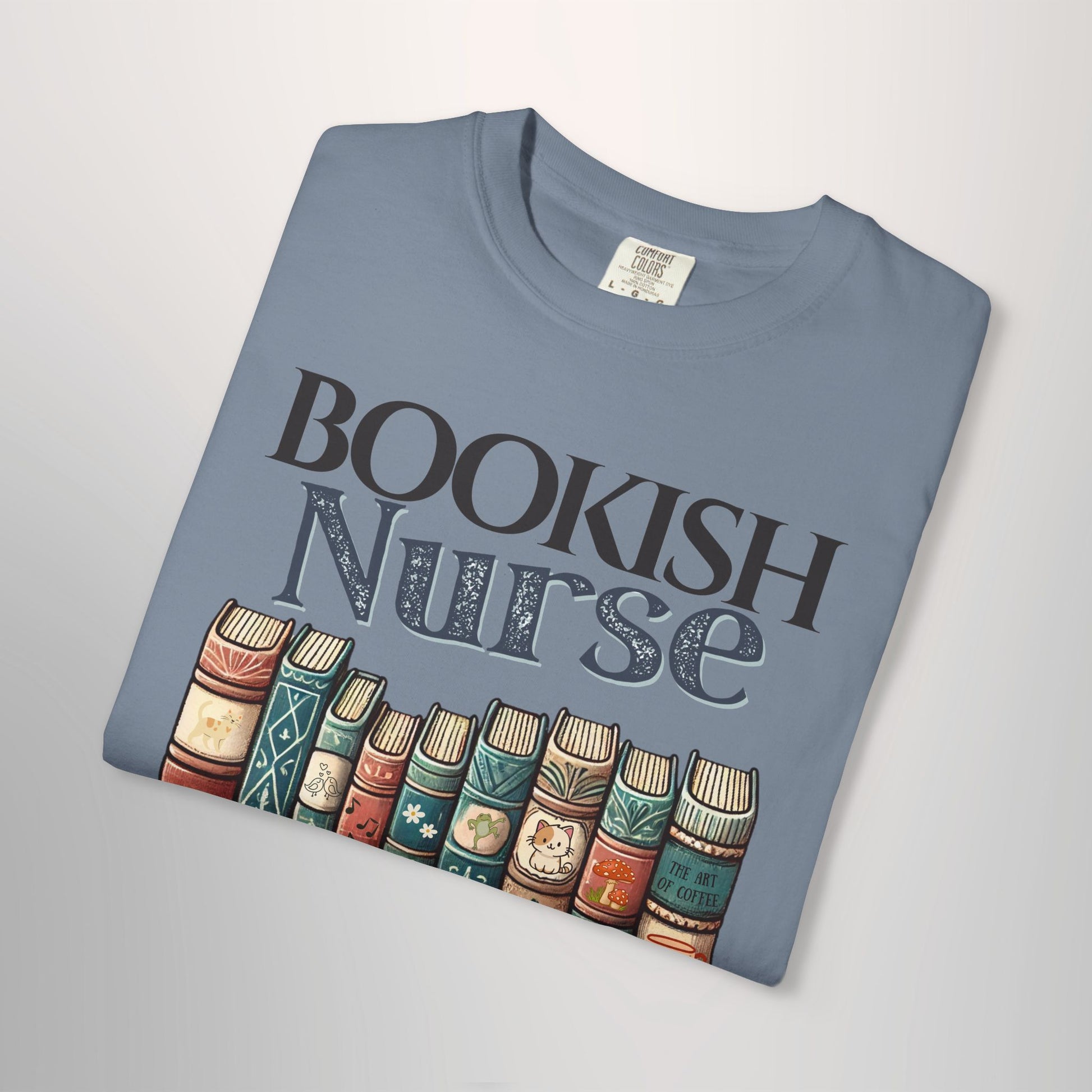 Bookish Nurse Tshirt Printify