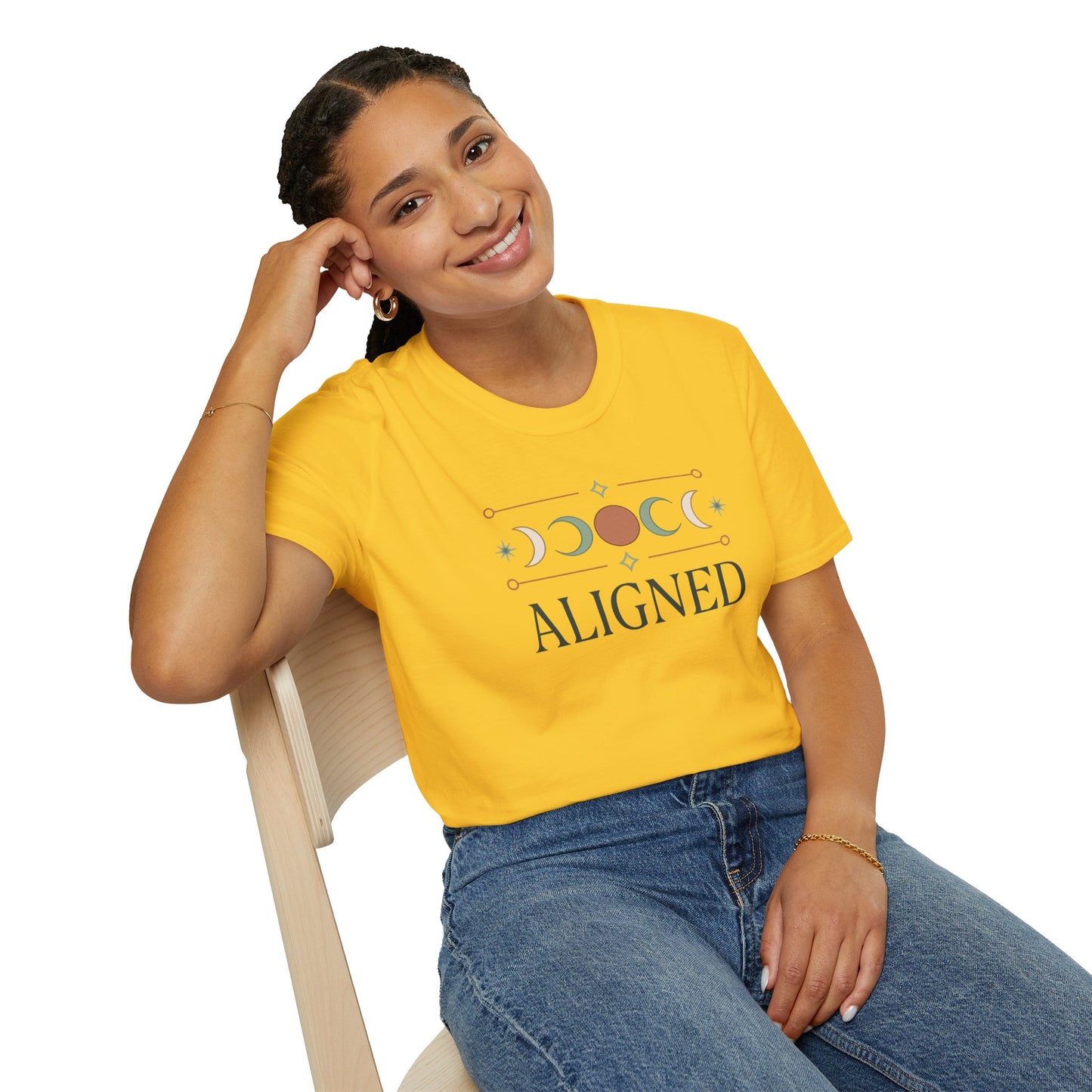 Aligned Moon Phase Unisex Tee