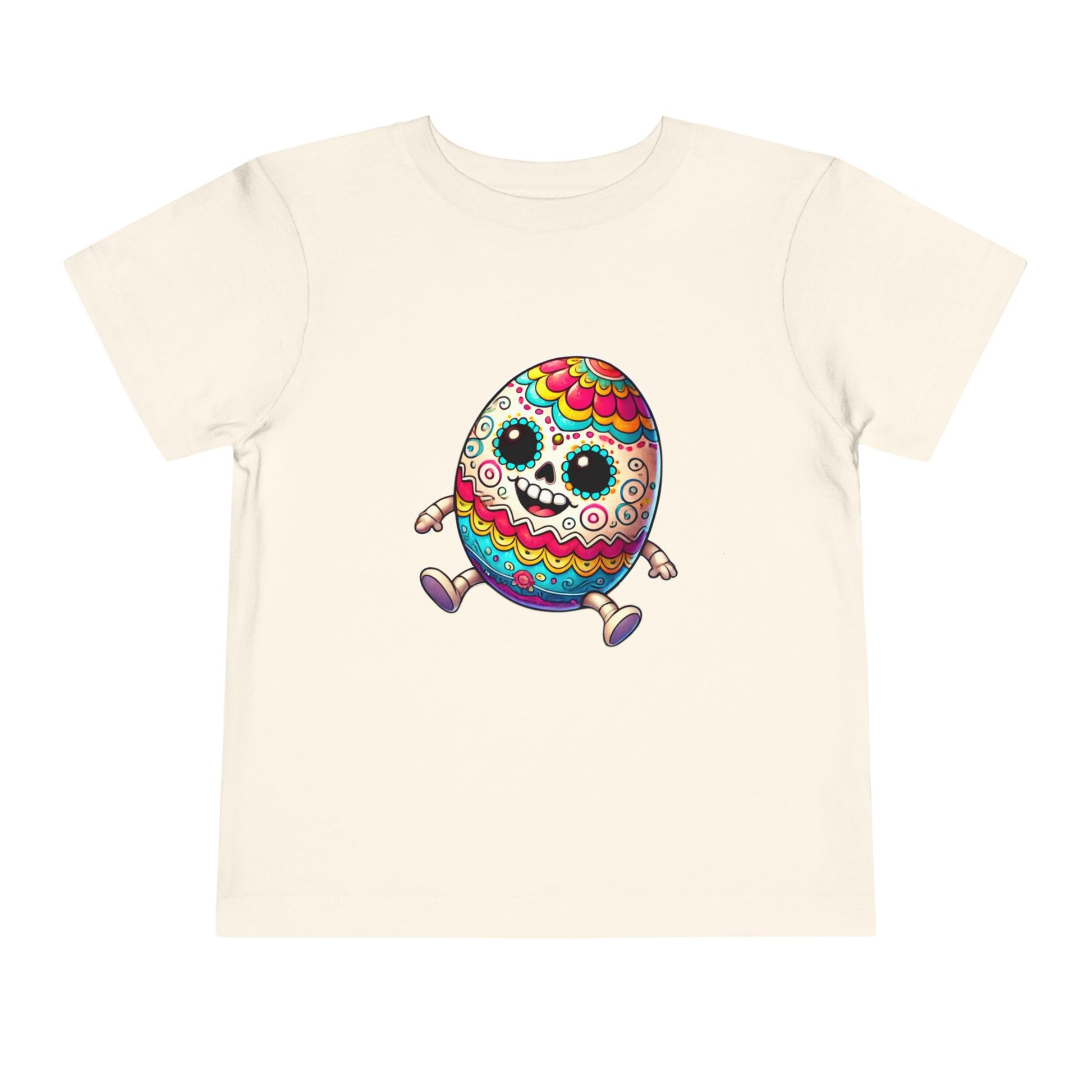 calavera sugar skull easter egg kids tshirt