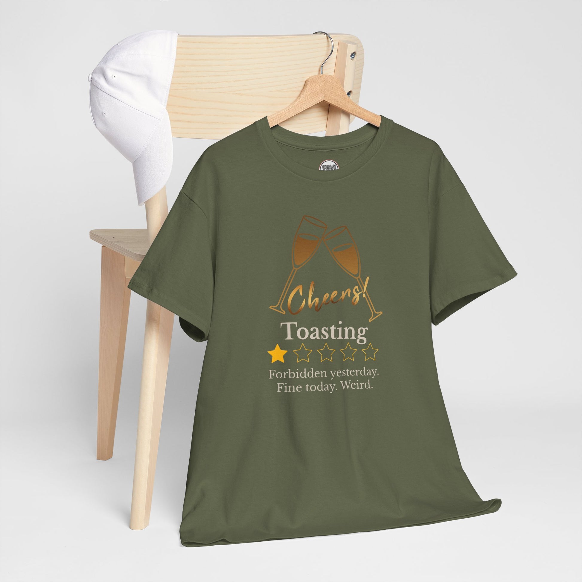 ExJW Toasting Cheers Parody T-Shirt Printify