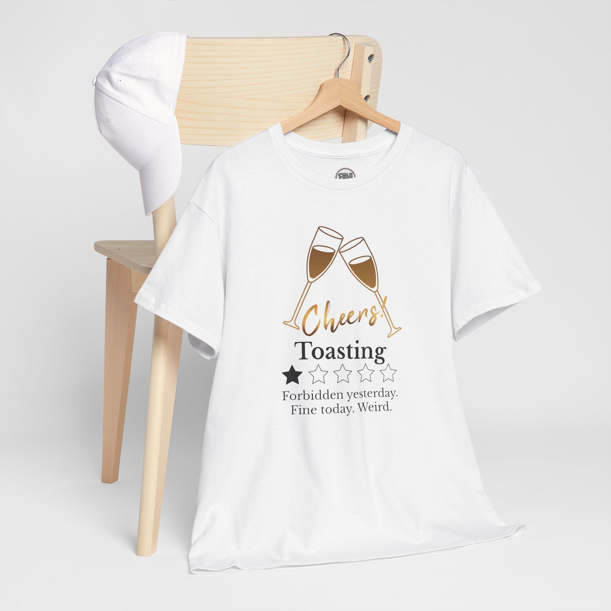 ExJW Toasting Cheers Parody T-Shirt Printify