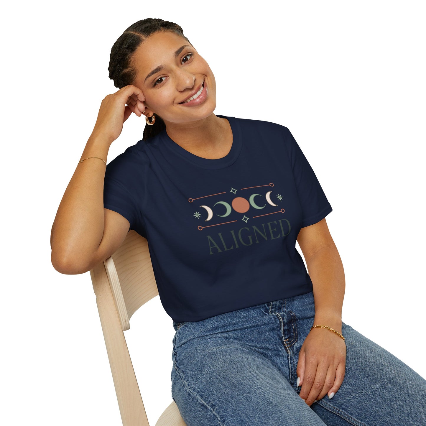Aligned Moon Phase Unisex Tee