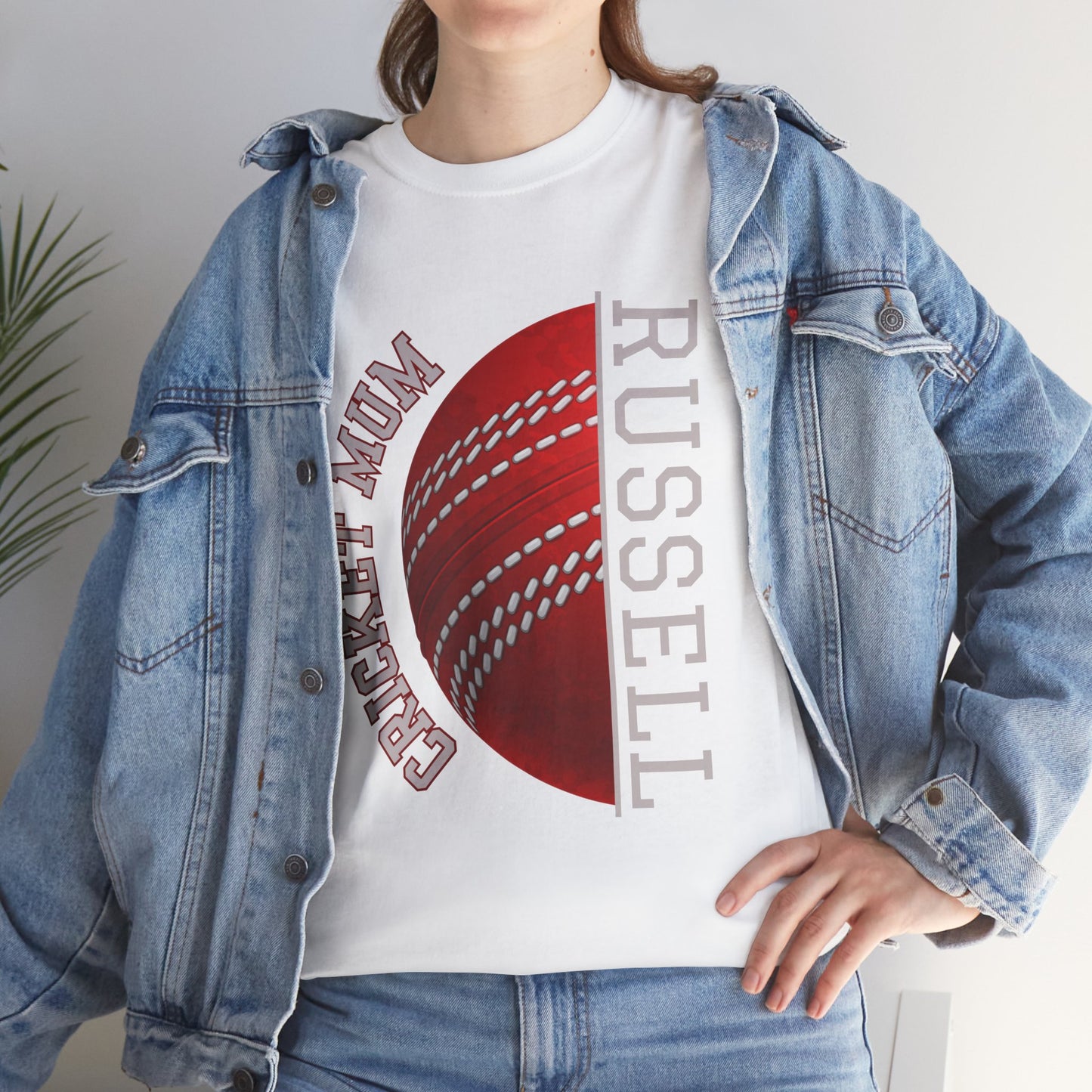 Cricket Mum Personalized Tshirt Printify
