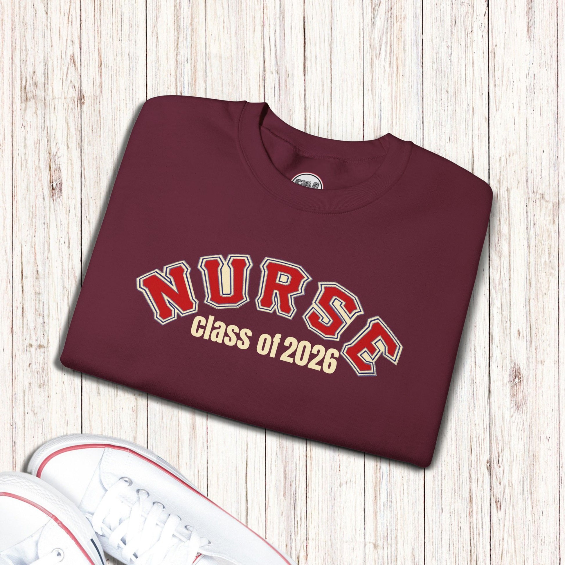 Personalized Nurse Class of Year Sweatshirt Printify