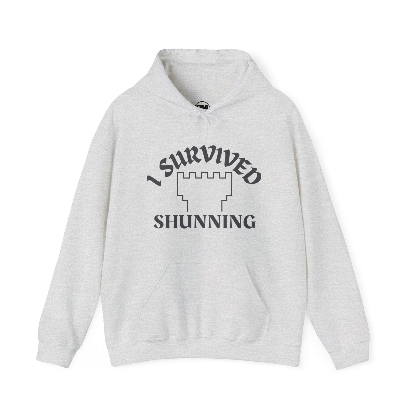 Sudadera unisex de superviviente de culto "Sobreviví al rechazo"