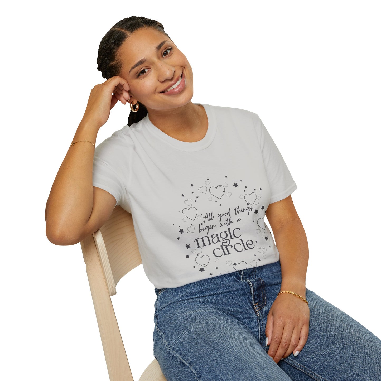 Magic Circle Crochet Addict Tee
