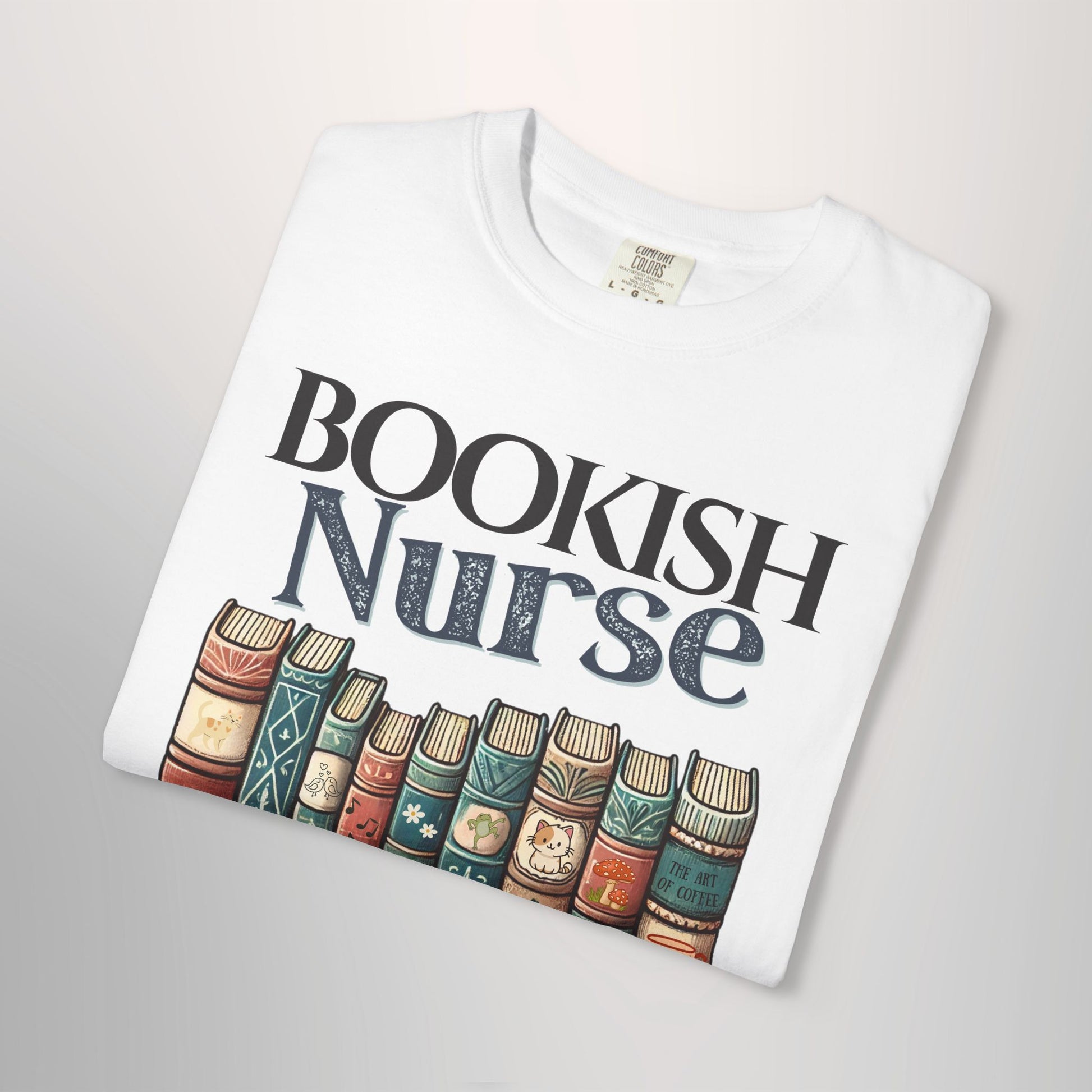 Bookish Nurse Tshirt Printify