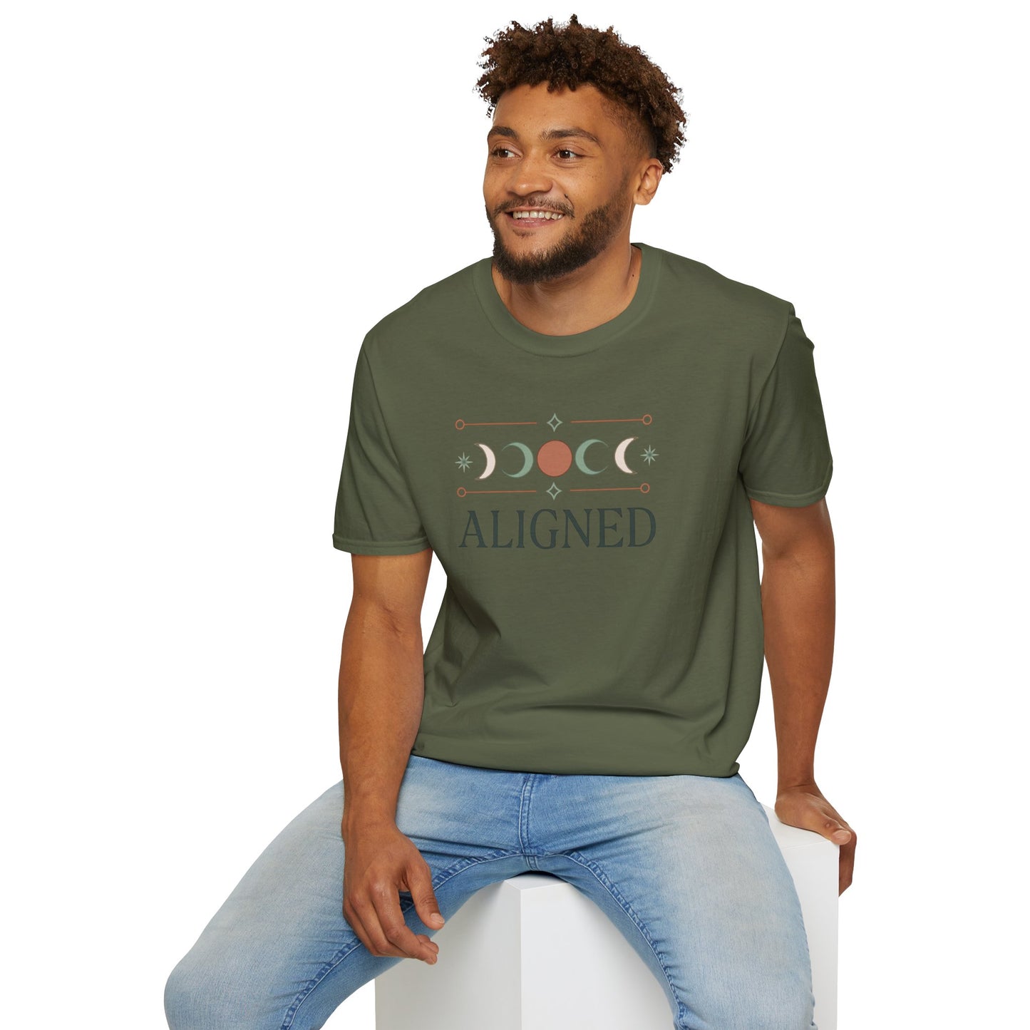 Aligned Moon Phase Unisex Tee