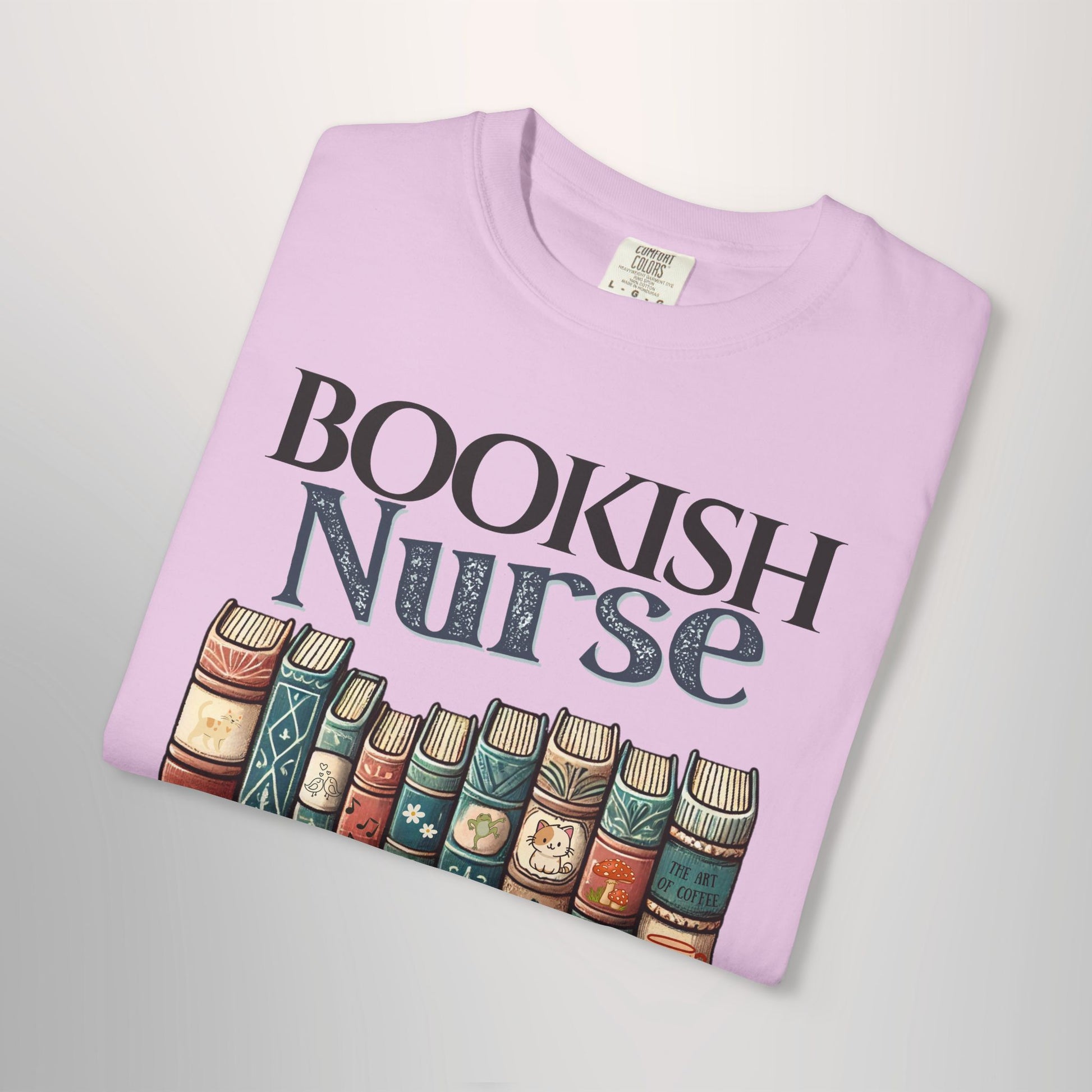 Bookish Nurse Tshirt Printify