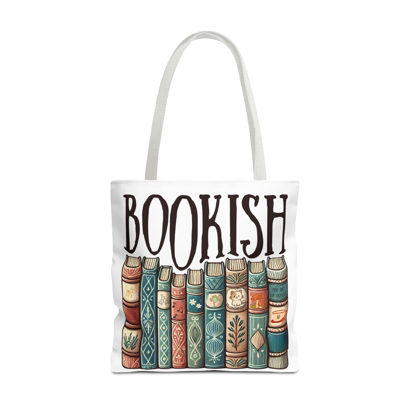 Bookish Library Tote Bag for Literary Bookworms