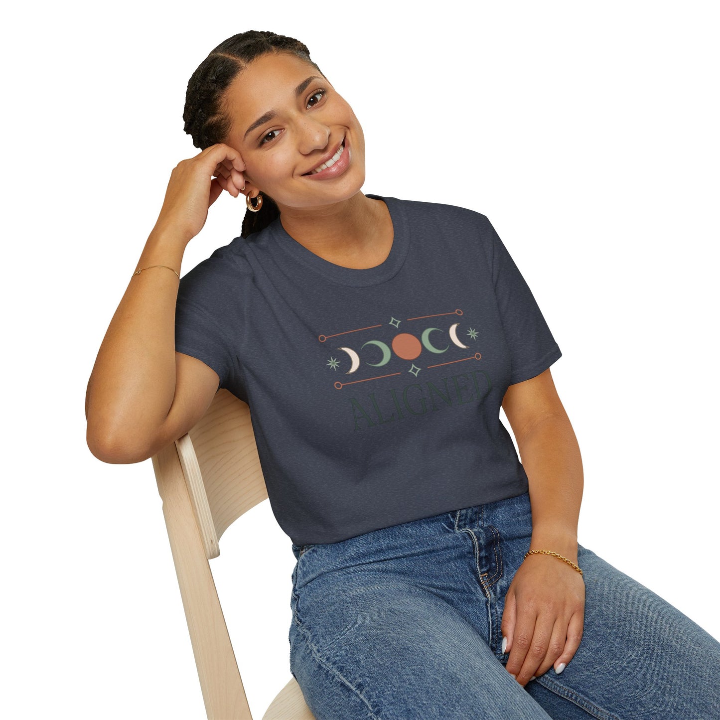 Aligned Moon Phase Unisex Tee