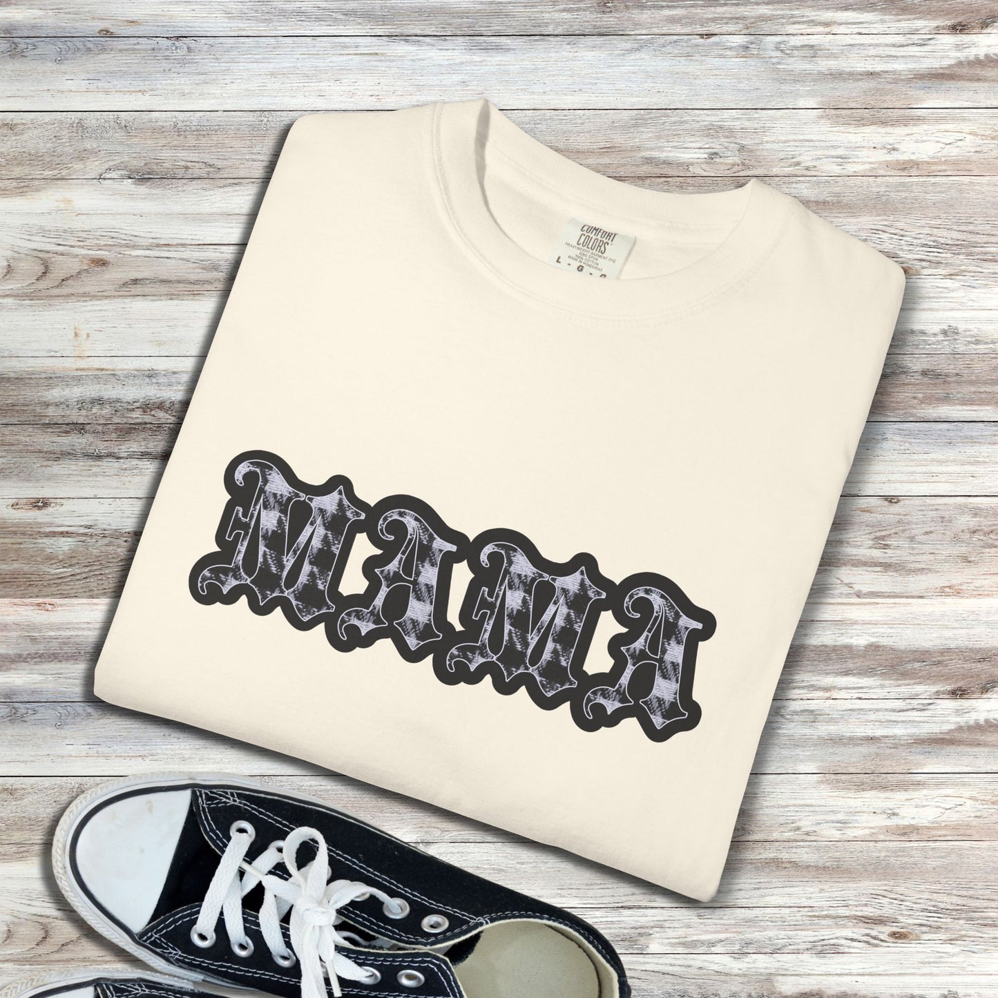 Edgy Goth Mama Tshirt Printify