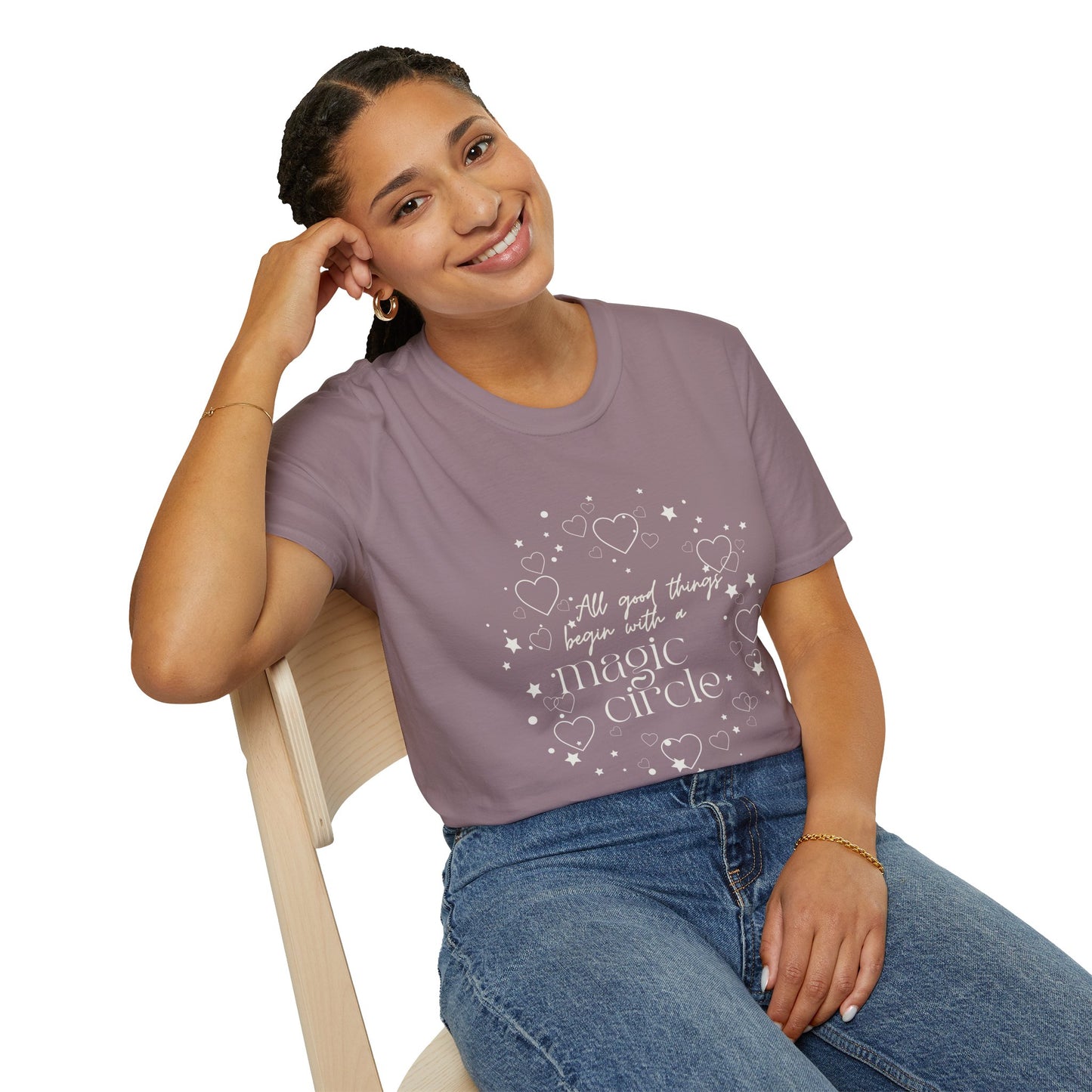 Magic Circle Crochet Addict Tee