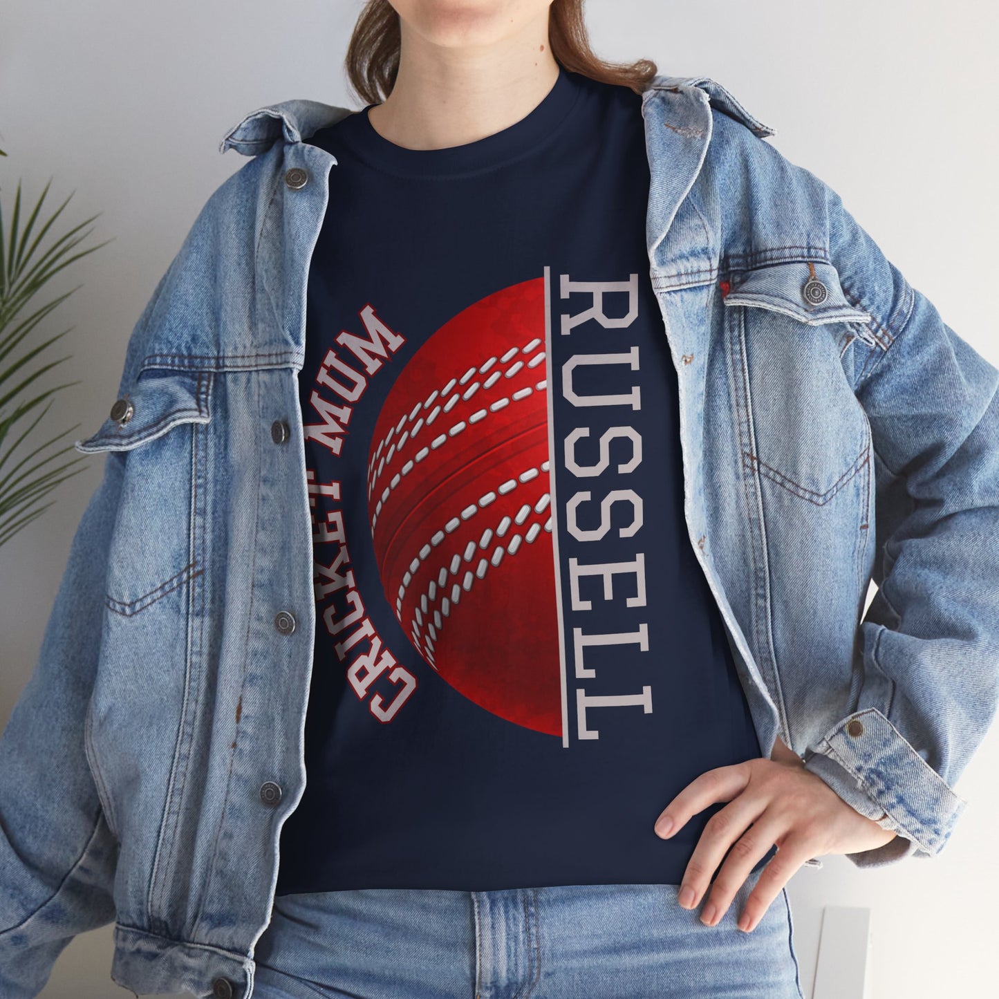 Cricket Mum Personalized Tshirt Printify