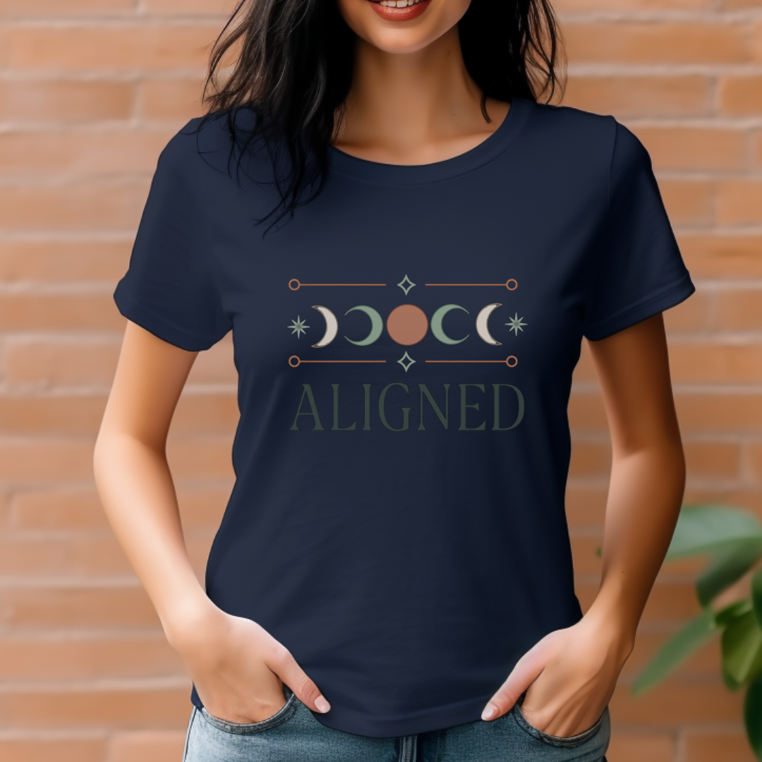 Aligned Moon Phase Unisex Tee