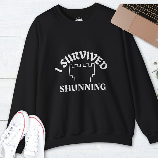 I Survived Shunning Sweatshirt, Ex JW Cult Survivor Pullover