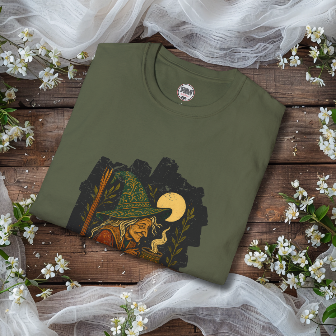 Witch’s Brew Unisex Tee – Mystic Cottagecore Potion Lover T-Shirt