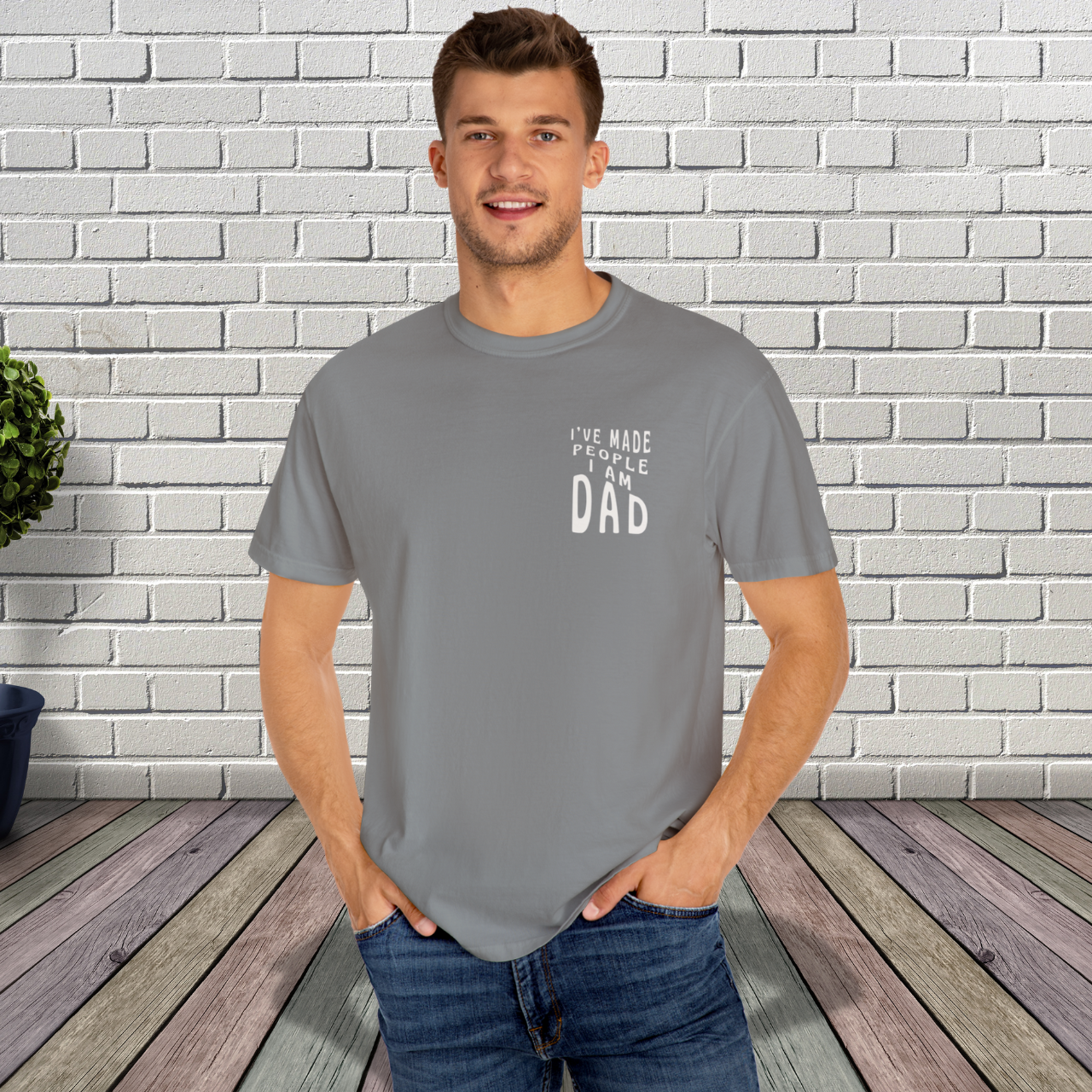 “I Am Dad” Funny Father’s Day Tee – Humorous Dad Statement Shirt