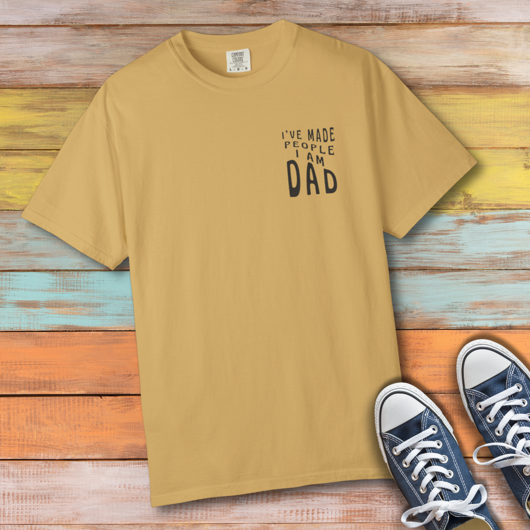 “I Am Dad” Funny Father’s Day Tee – Humorous Dad Statement Shirt Printify