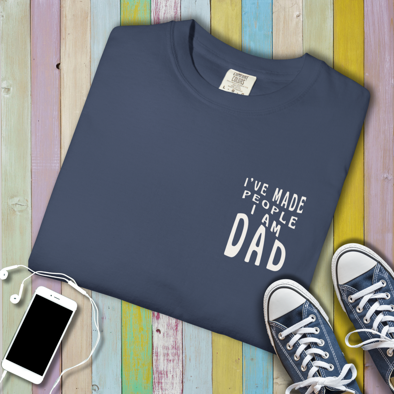 “I Am Dad” Funny Father’s Day Tee – Humorous Dad Statement Shirt