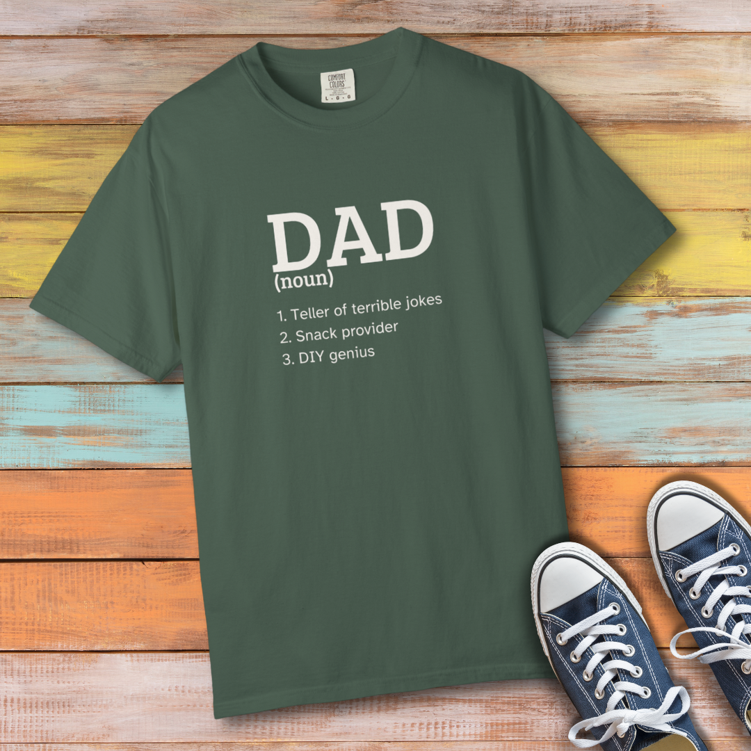 Dad Definition Funny Tee – Dictionary Style Father’s Day Shirt