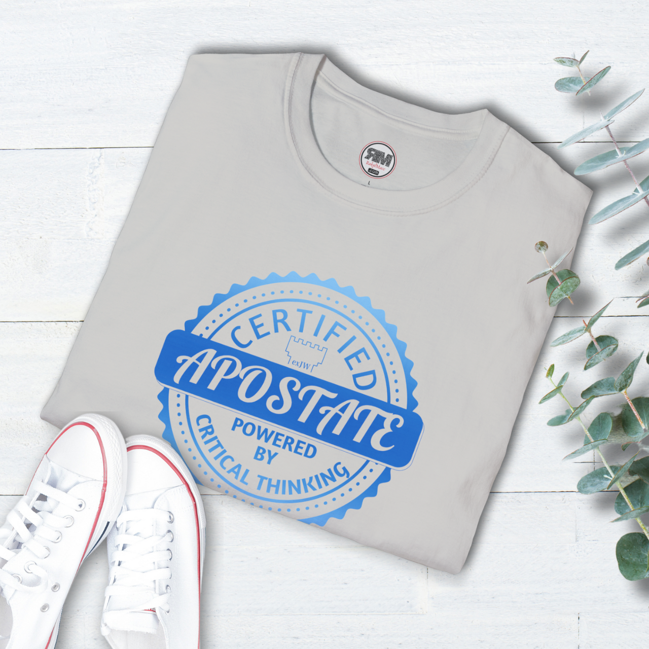 Certified Apostate Unisex T Shirt, Ex JW Cult Survivor Tee