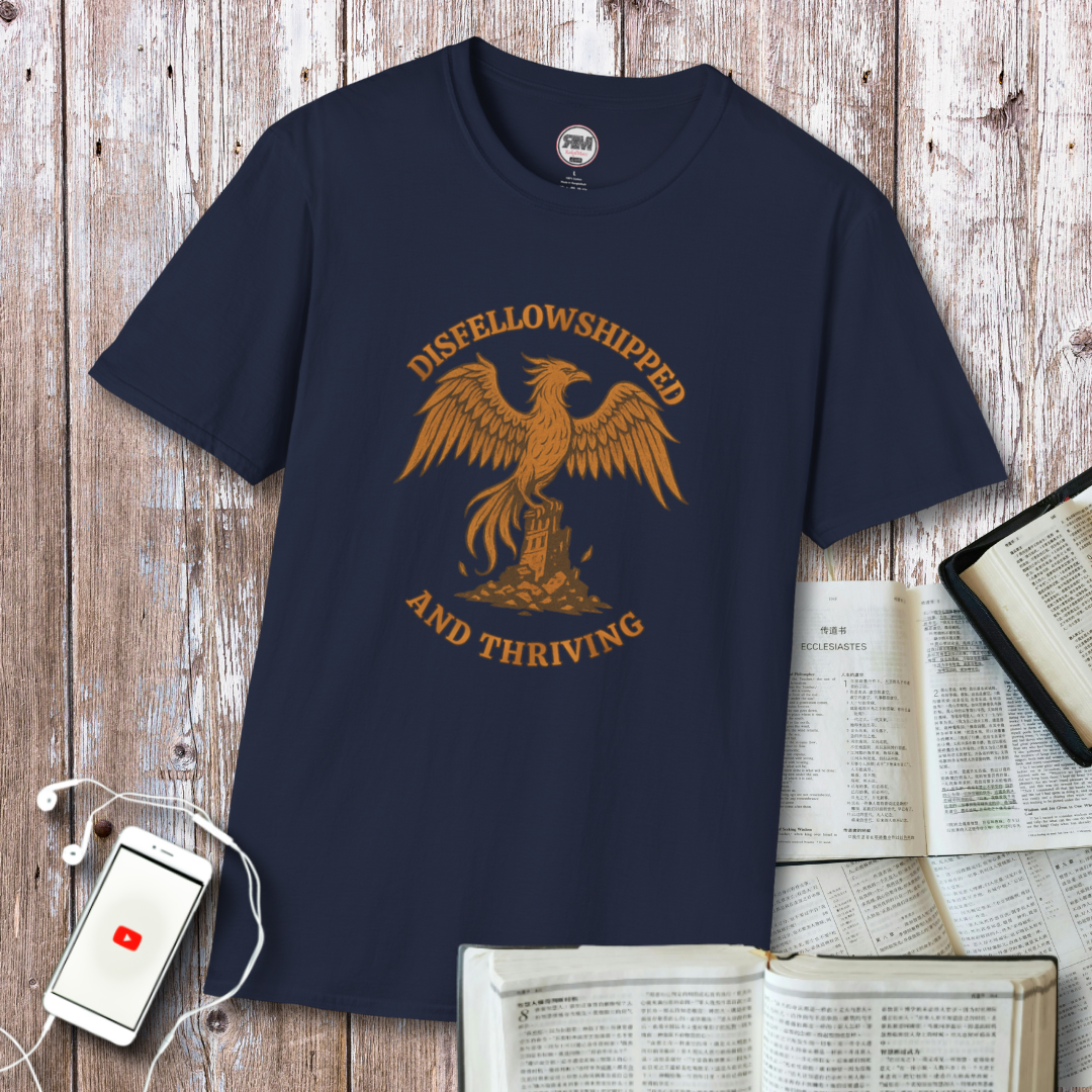 Disfellowshipped And Thriving T Shirt, Ex JW Cult Survivor Tee Printify