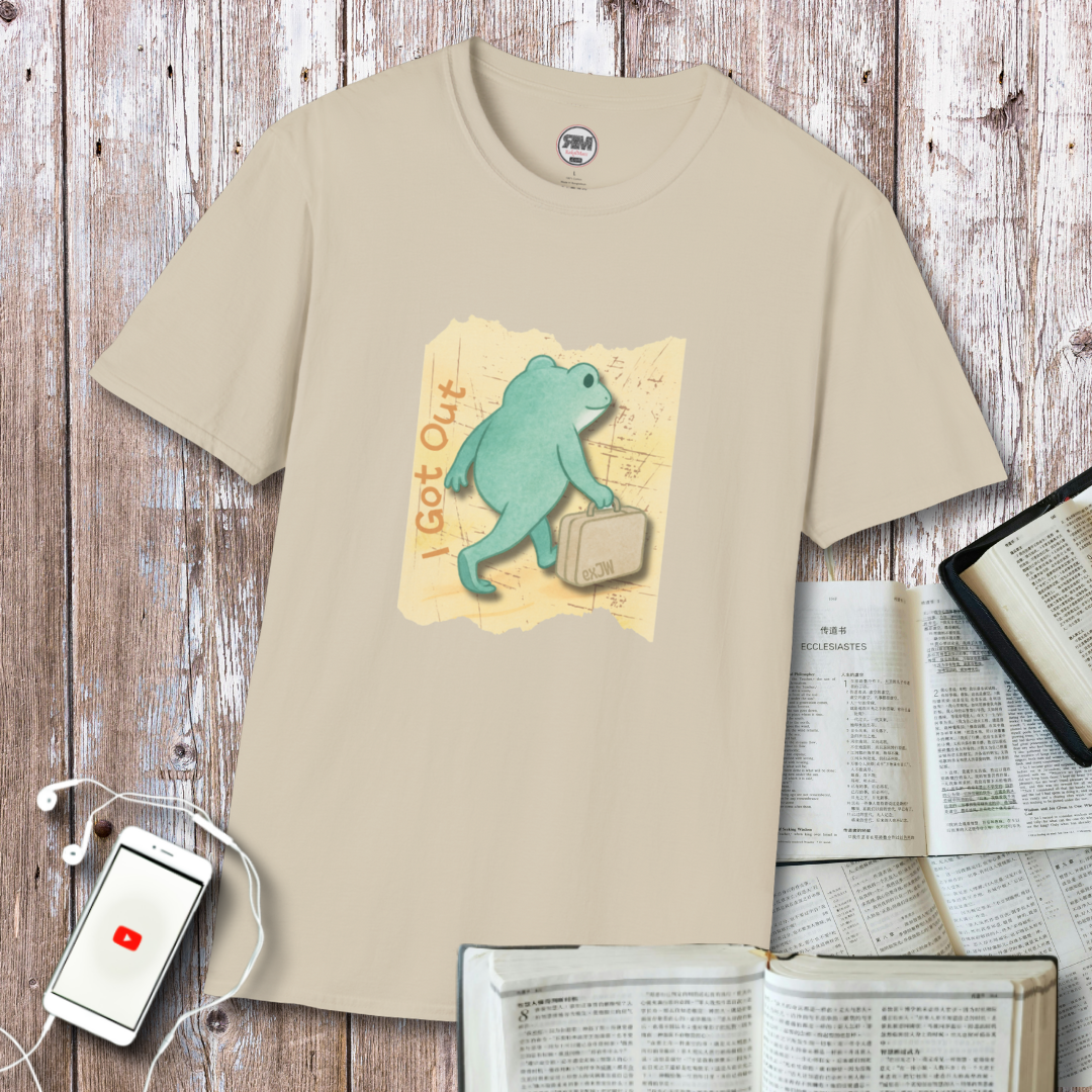 I Got Out Frog exJW Healing & Freedom Design