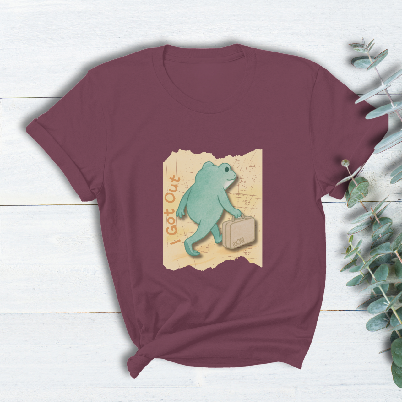 I Got Out Frog exJW Healing & Freedom Design