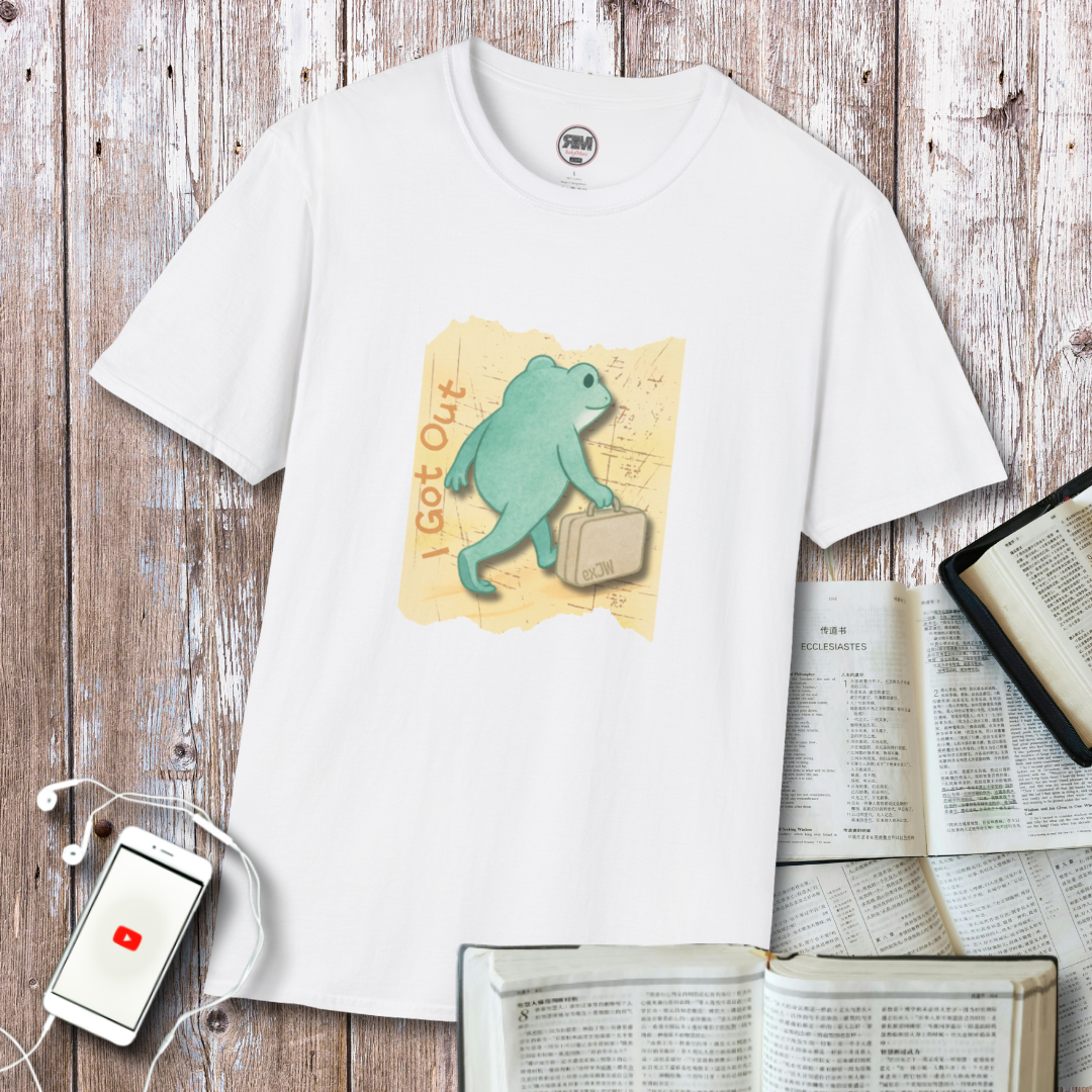 I Got Out Frog exJW Healing & Freedom Design