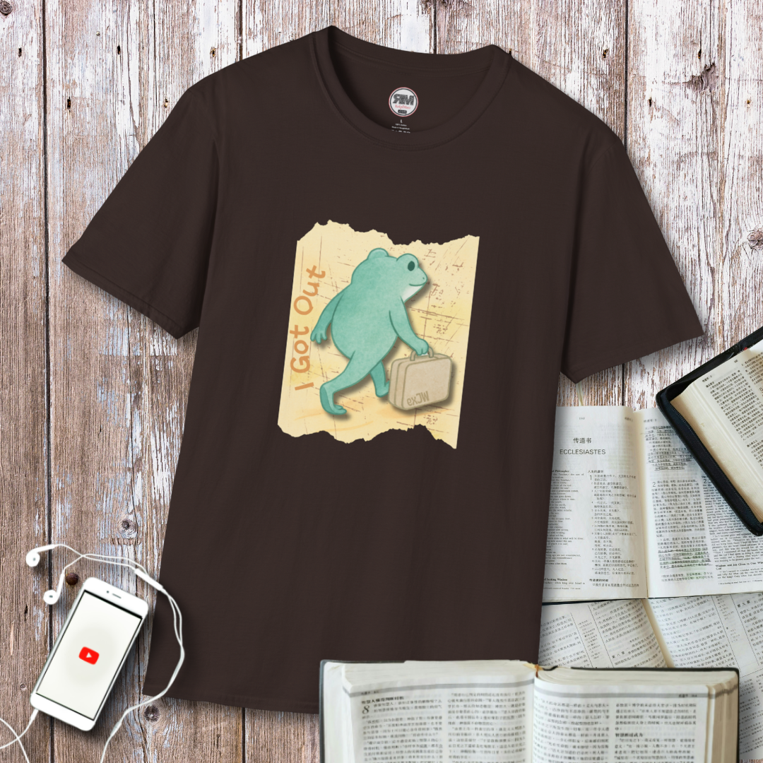 I Got Out Frog exJW Healing & Freedom Design