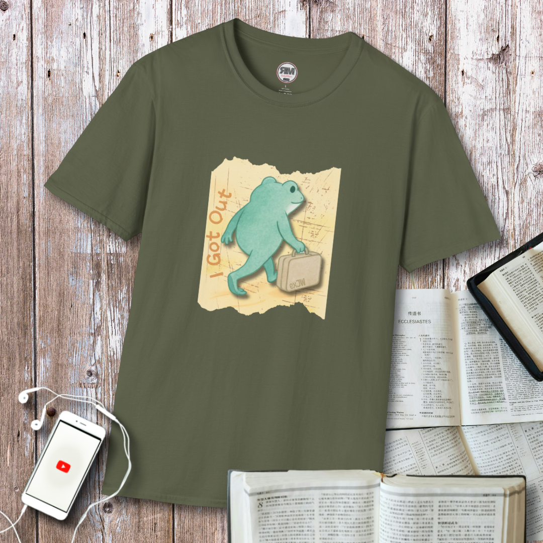I Got Out Frog exJW Healing & Freedom Design