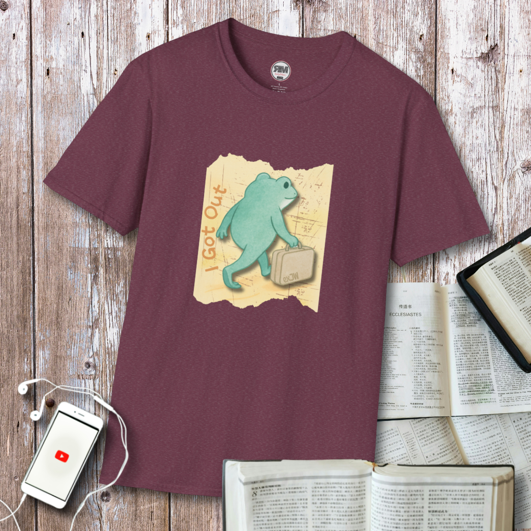 I Got Out Frog exJW Healing & Freedom Design