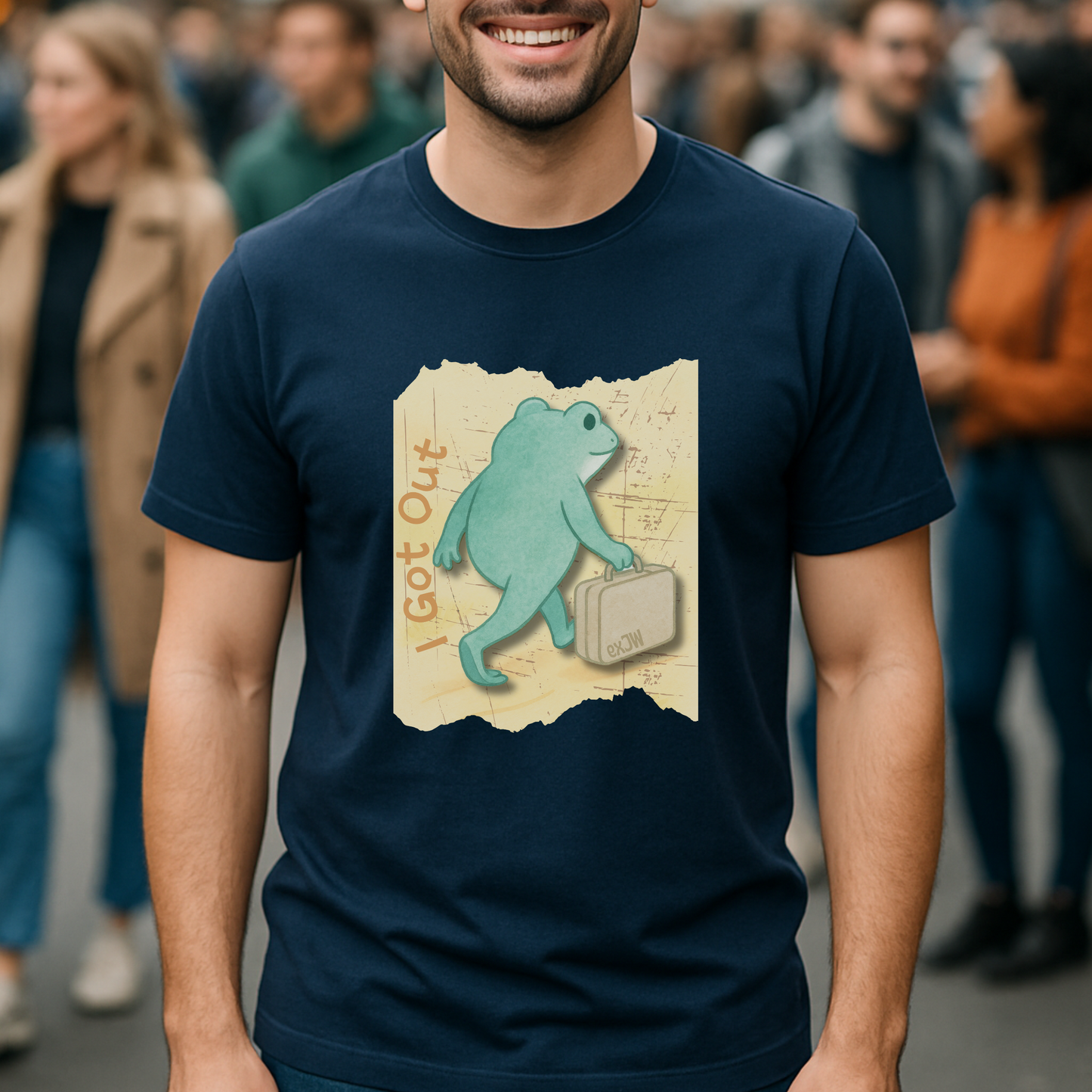 I Got Out Frog exJW Healing & Freedom Design