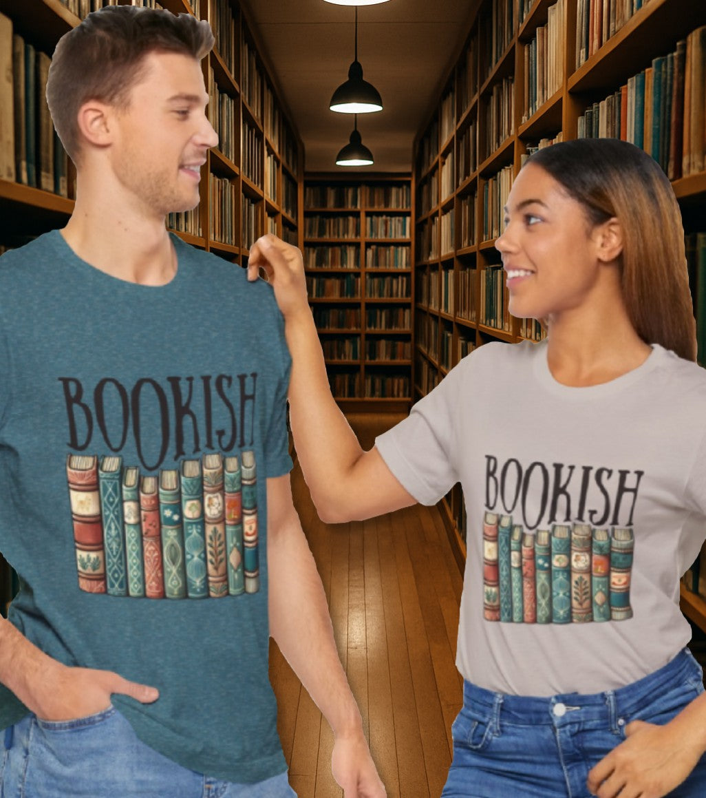 Bookish Book Lover Unisex Tee Printify