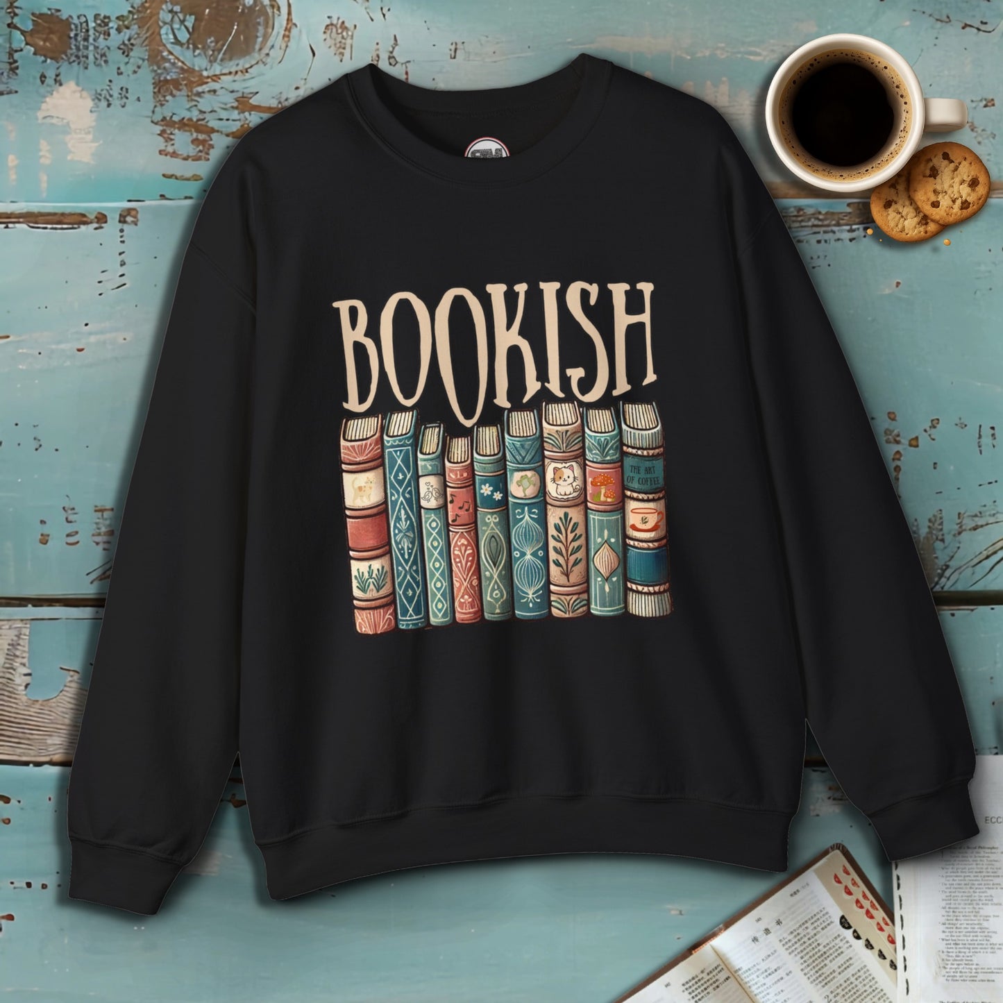 Bookish Reading Sweatshirt Printify