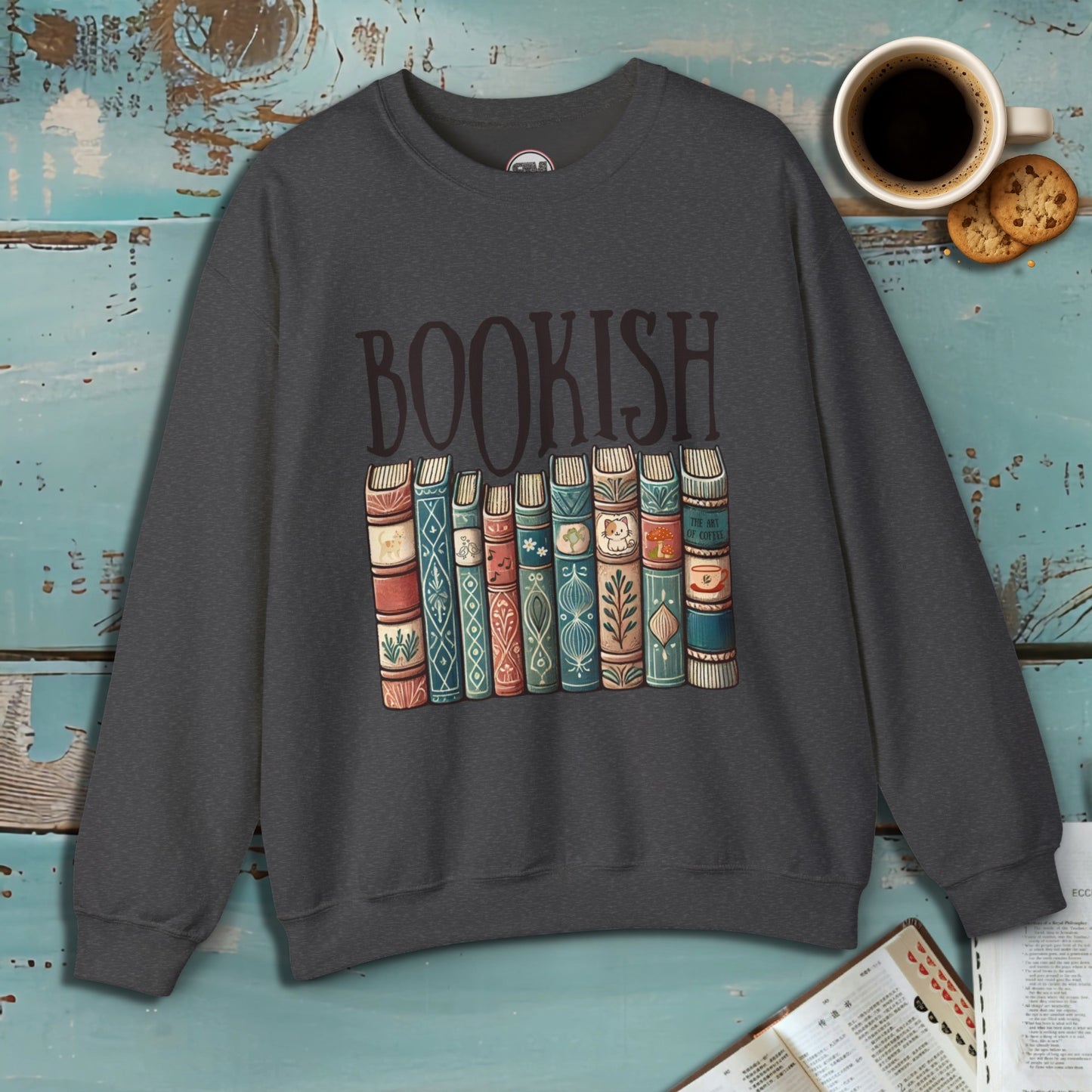 Bookish Reading Sweatshirt Printify