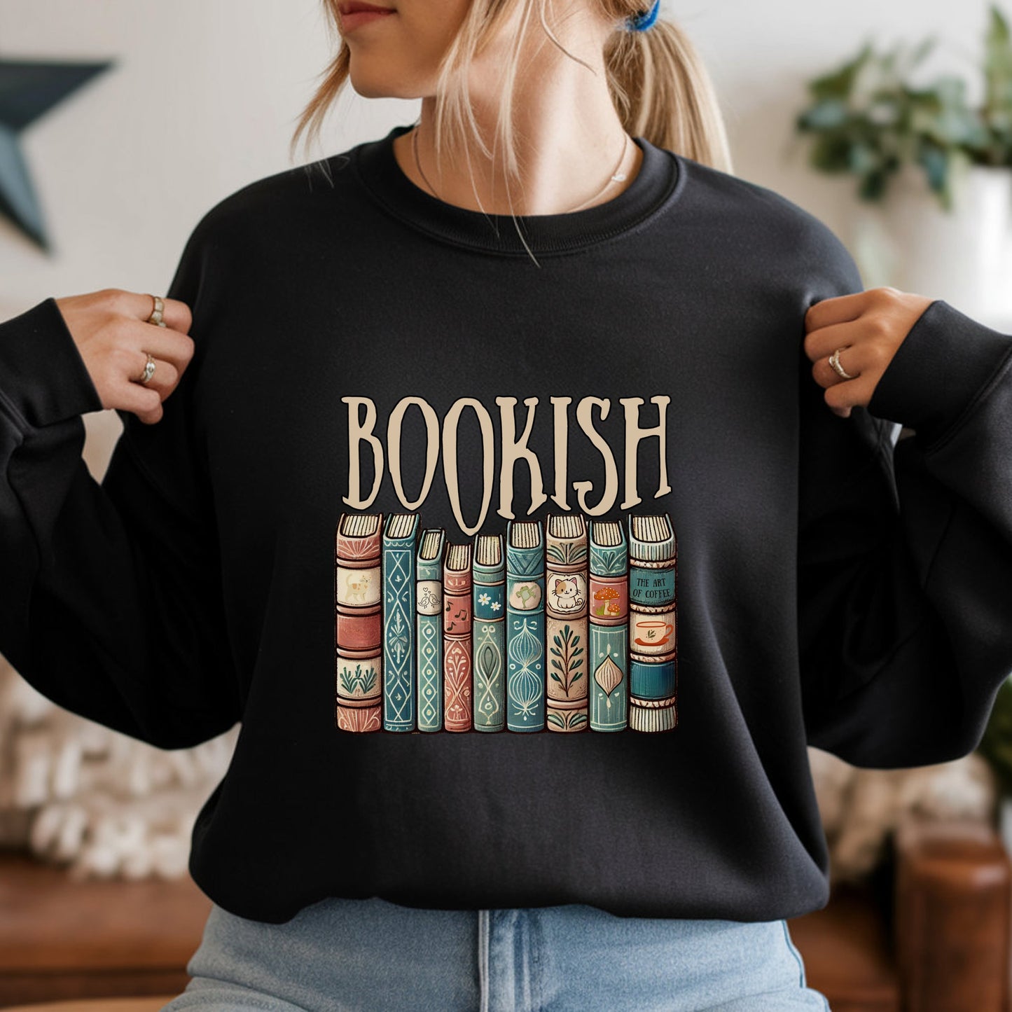 Bookish Reading Sweatshirt Printify