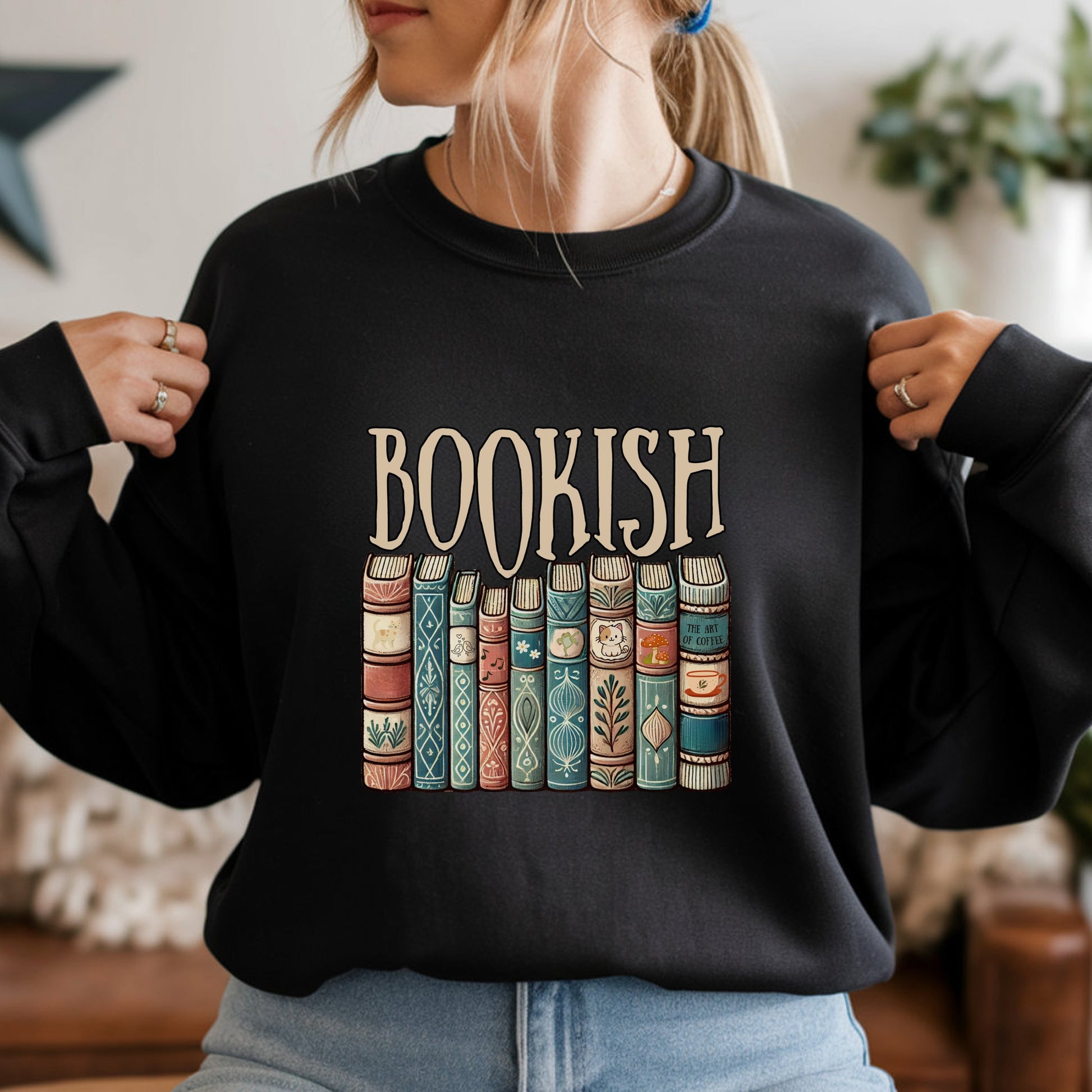 Bookish Reading Sweatshirt Printify