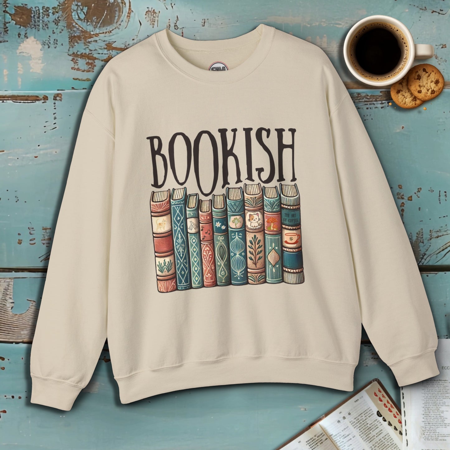 Bookish Reading Sweatshirt Printify