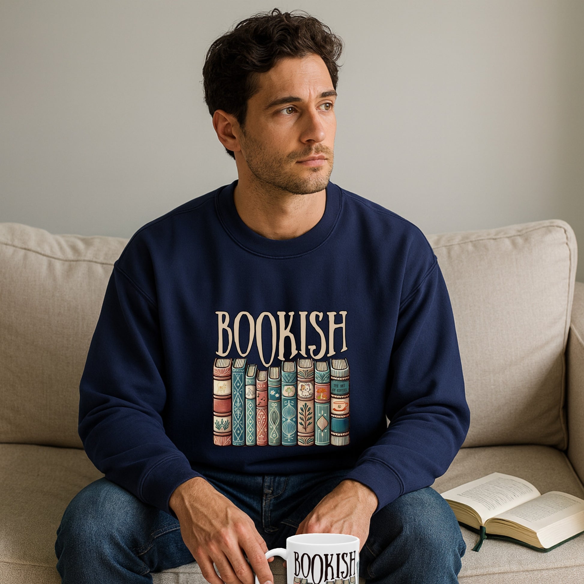 Bookish Reading Sweatshirt Printify